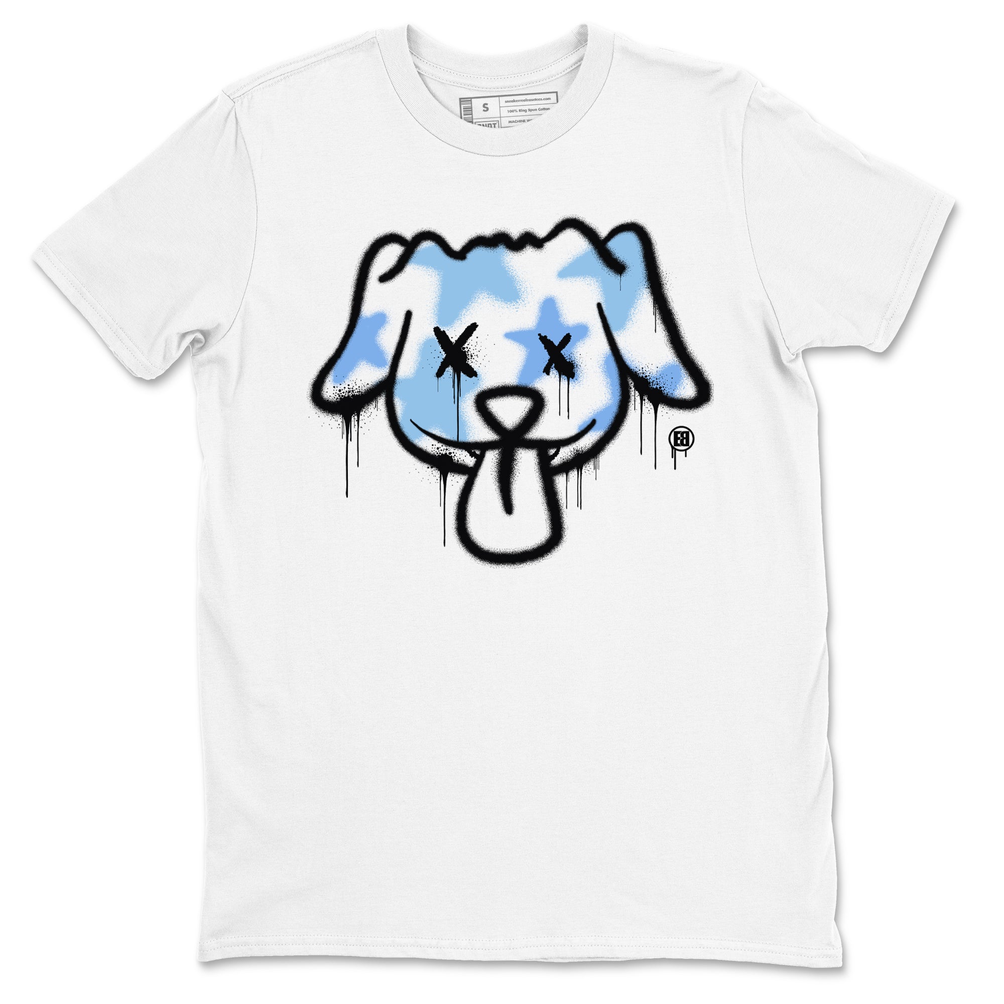 Graffiti Dog snkmatch Tees - Air Jordan 11 Legend Blue