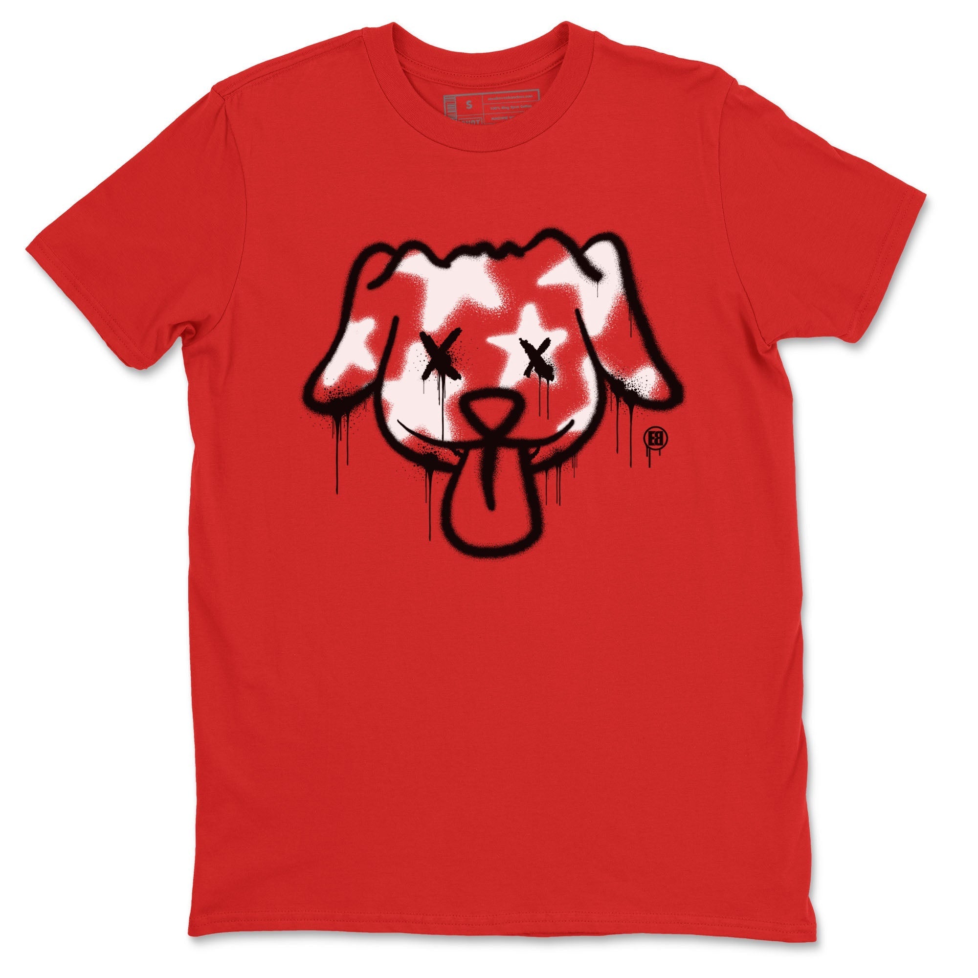 Graffiti Dog snkmatch Tees - Air Jordan 12 Taxi Flip