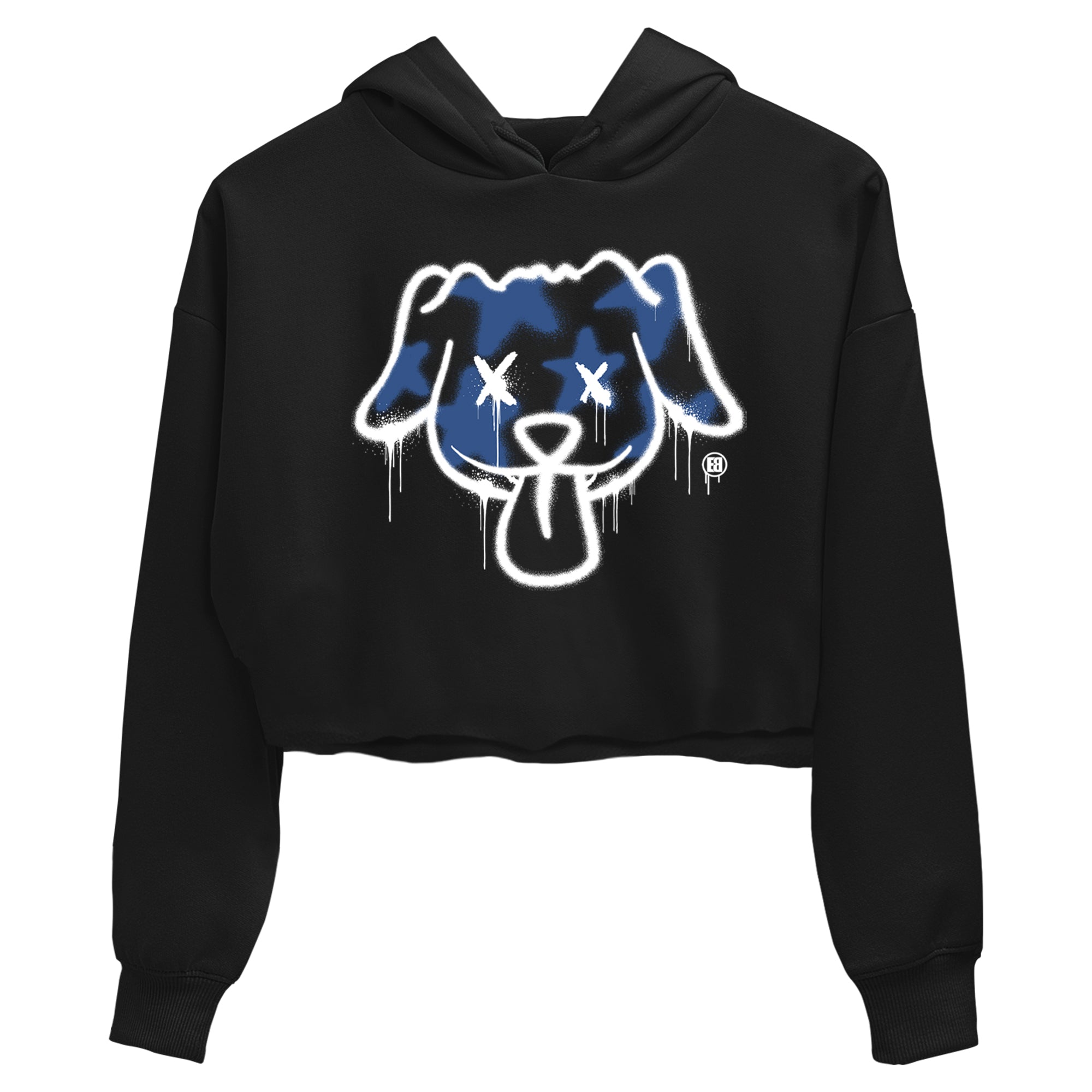 Graffiti Dog snkmatch Women's Top - Air Jordan 3 A Ma Maniere x Diffused Blue