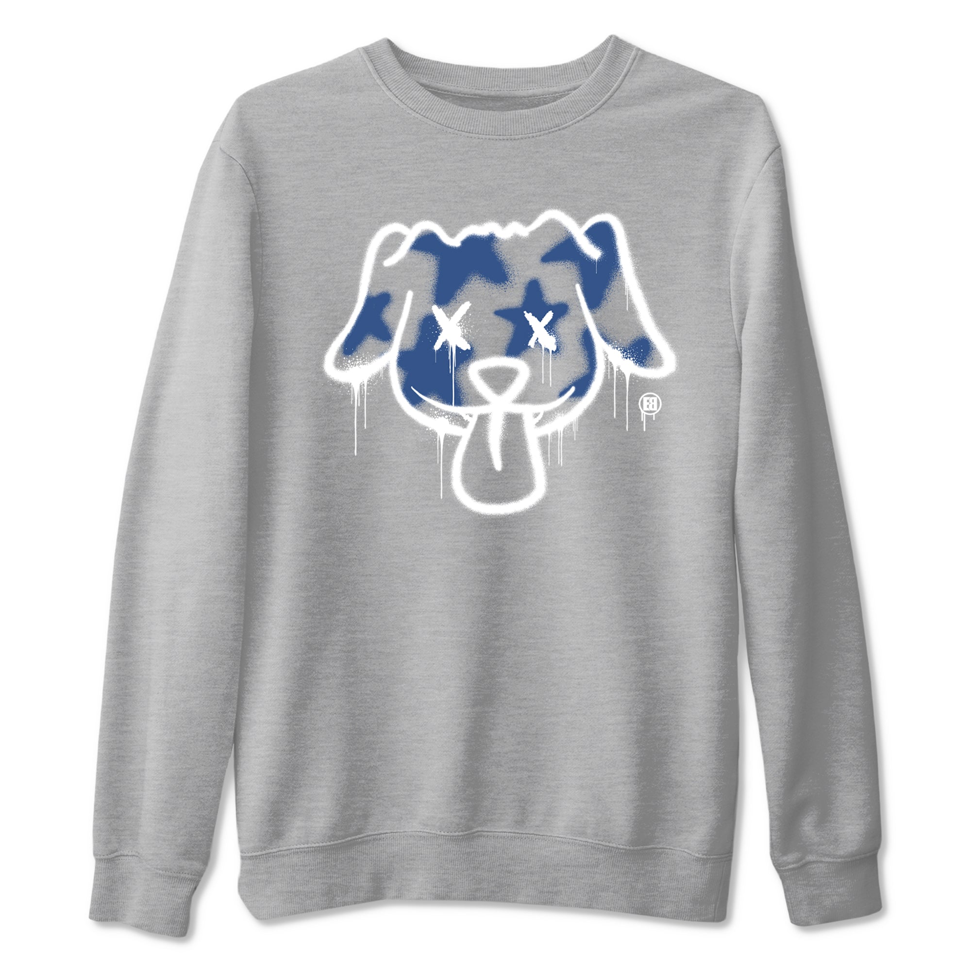 Graffiti Dog snkmatch Tees - Air Jordan 3 A Ma Maniere x Diffused Blue