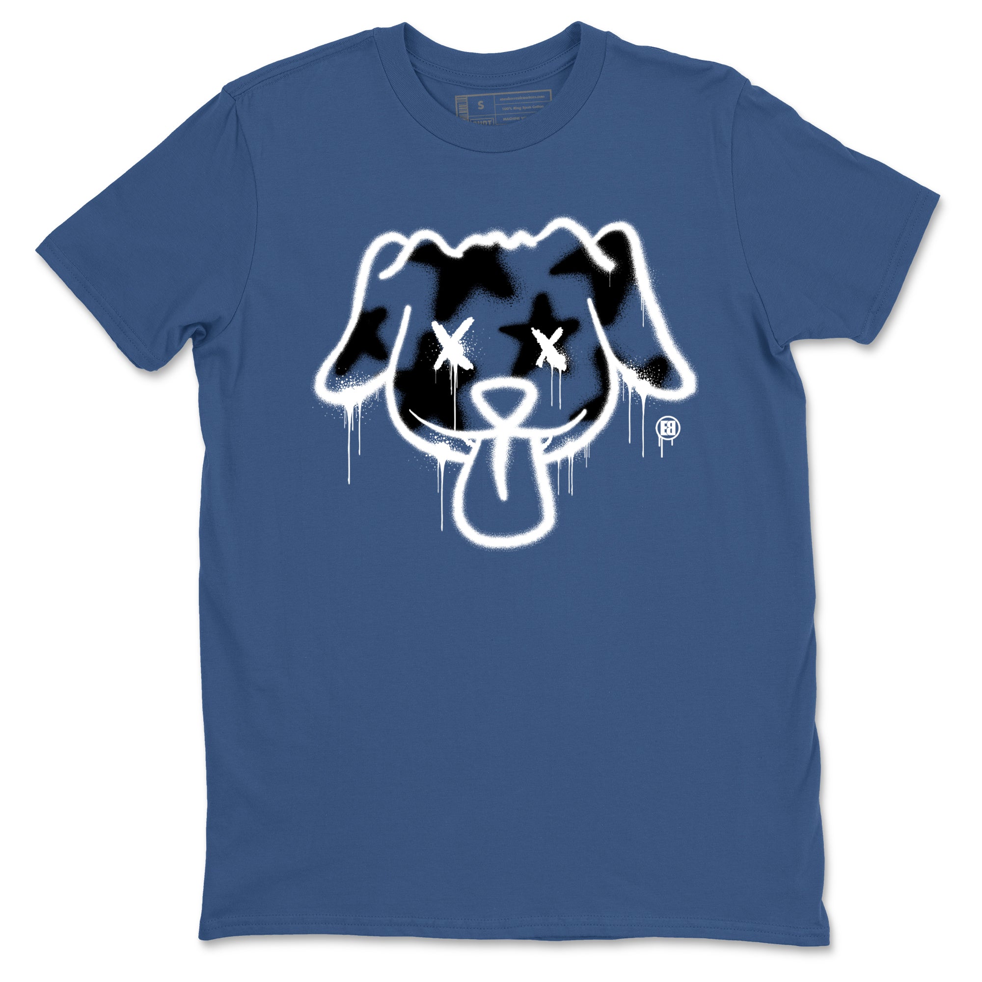 Graffiti Dog snkmatch Tees - Air Jordan 3 A Ma Maniere x Diffused Blue