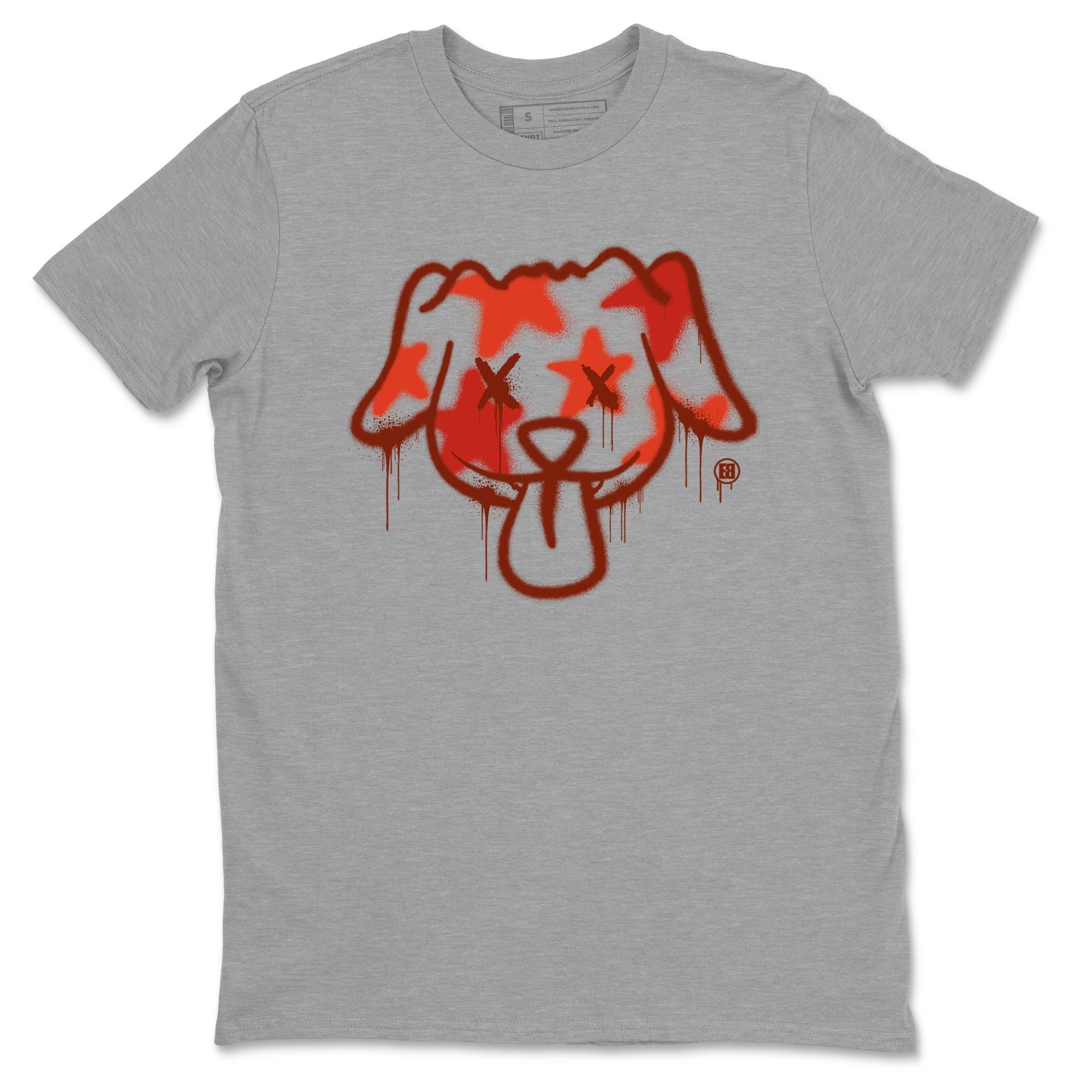 Graffiti Dog snkmatch Tees - Air Jordan 4 Brick By Brick