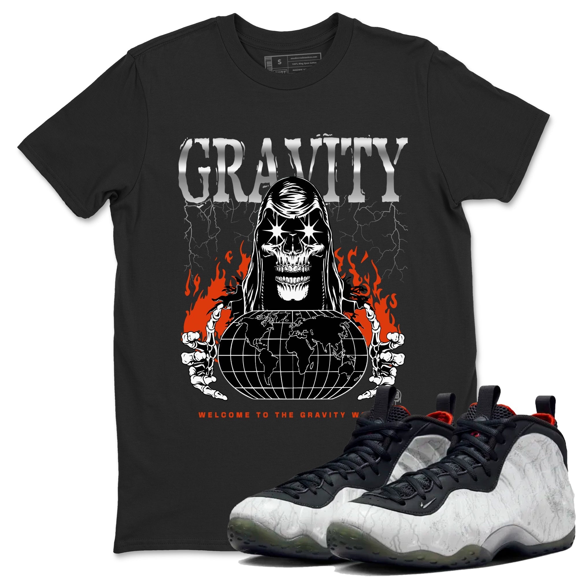 Gravity snkmatch Tees - Air Foamposite One Jin