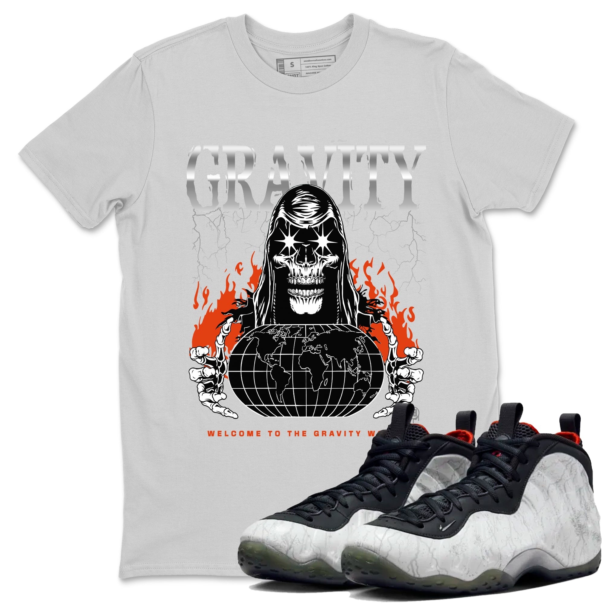 Gravity snkmatch Tees - Air Foamposite One Jin