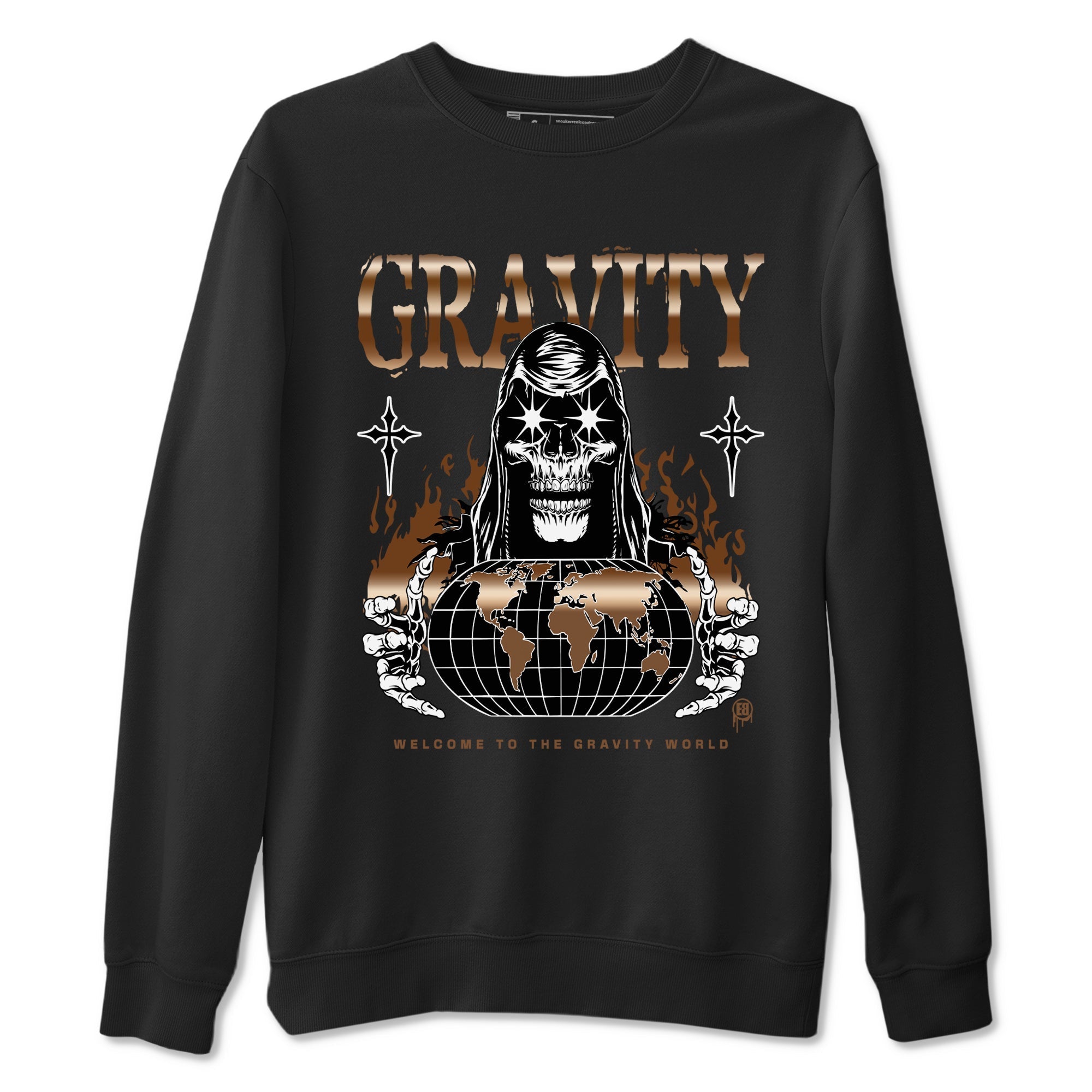 Gravity snkmatch Tees - Air Foamposite One Metallic Copper