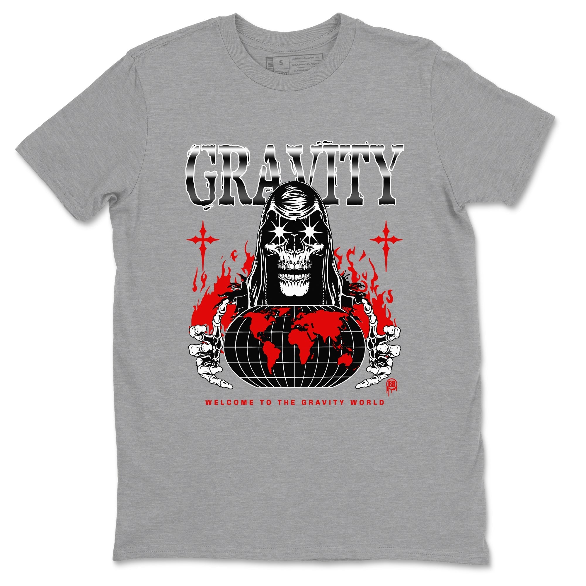 Gravity snkmatch Tees - Air Jordan 1 Black Toe Reimagined