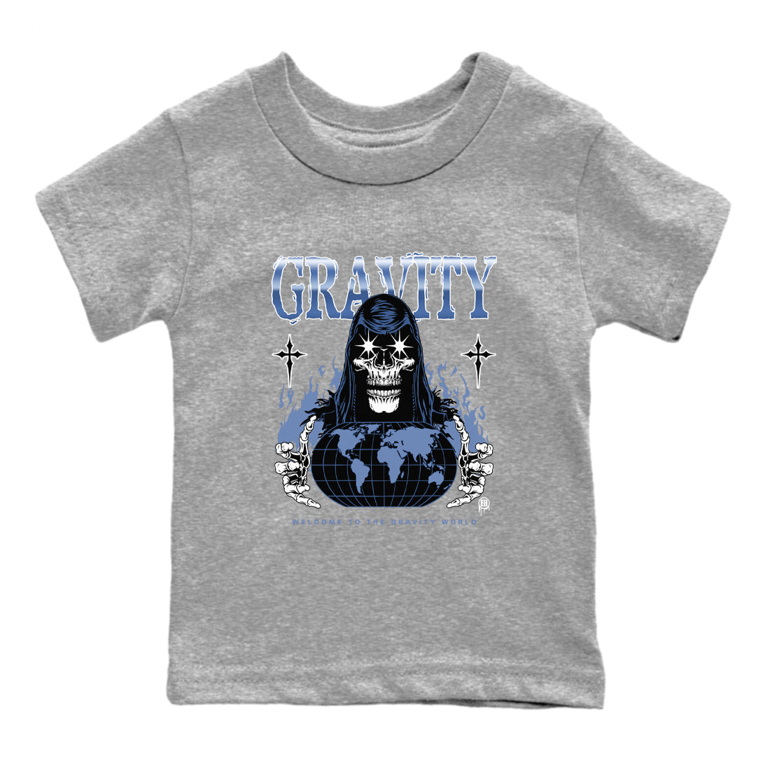 Gravity snkmatch Tees Kids - Air Jordan 11 Diffused Blue
