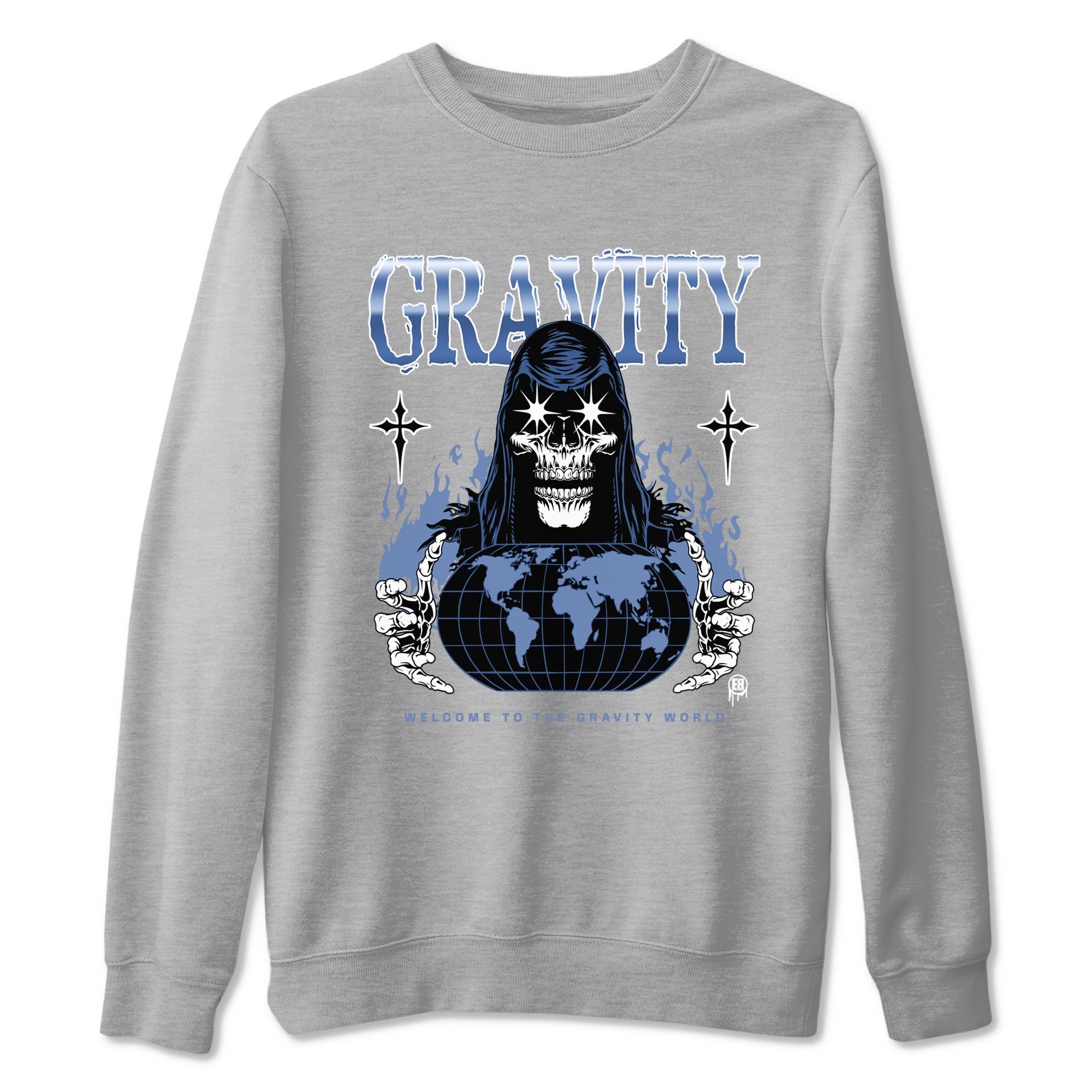 Gravity snkmatch Tees - Air Jordan 11 Diffused Blue