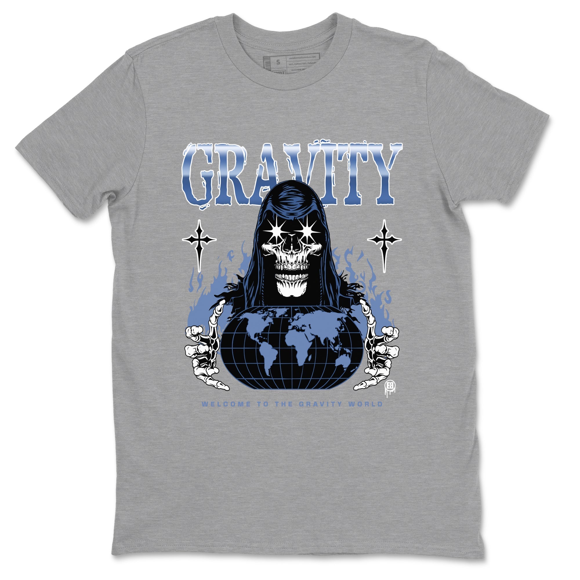 Gravity snkmatch Tees - Air Jordan 11 Diffused Blue