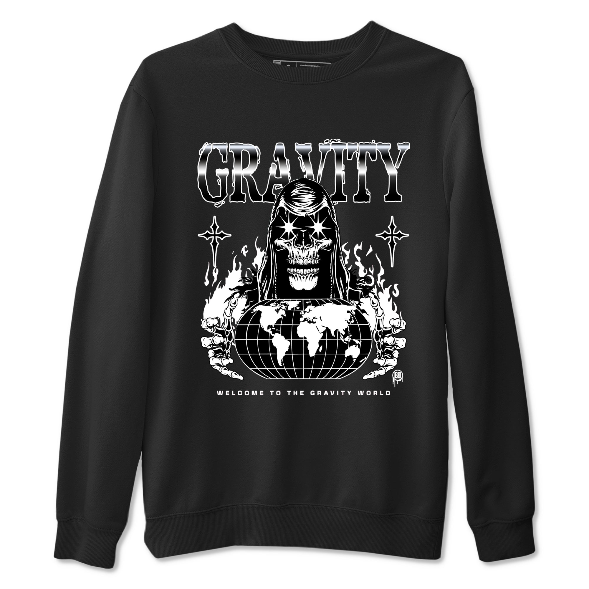 Gravity snkmatch Tees - Air Jordan 4 White Thunder