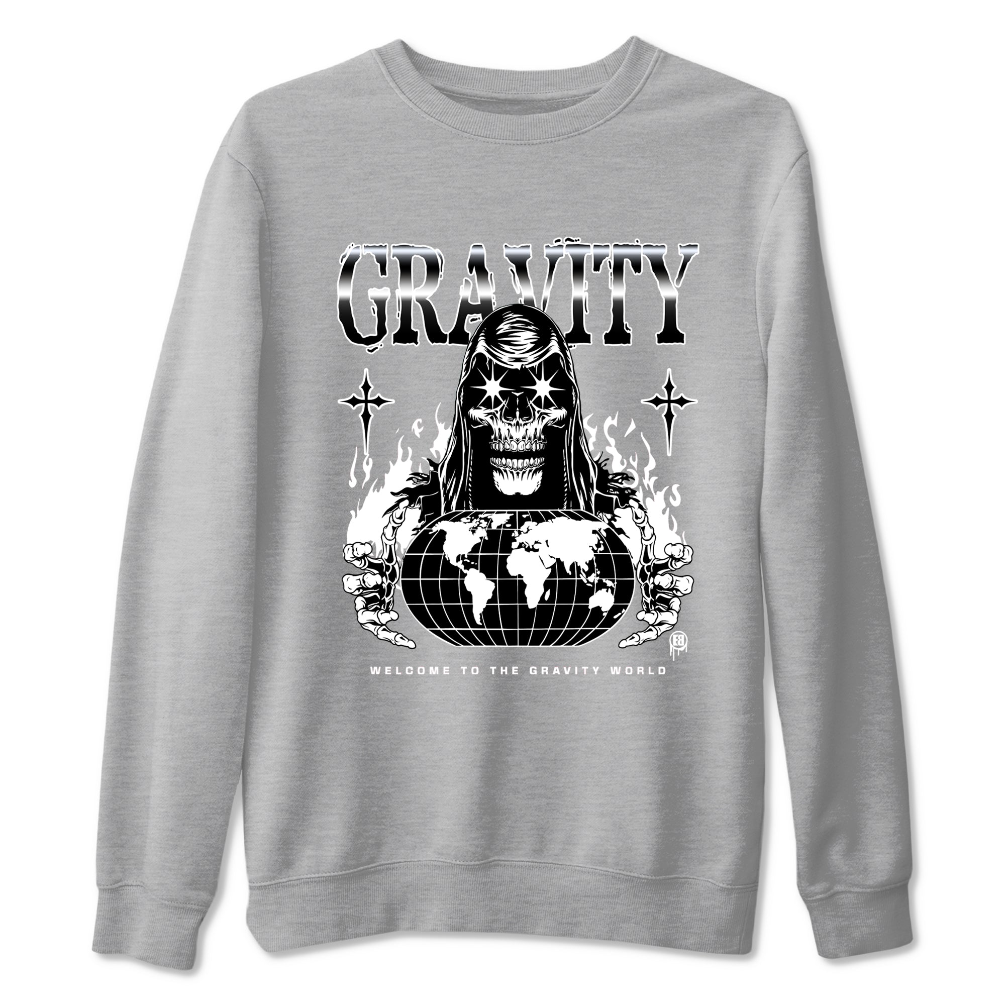 Gravity snkmatch Tees - Air Jordan 4 White Thunder