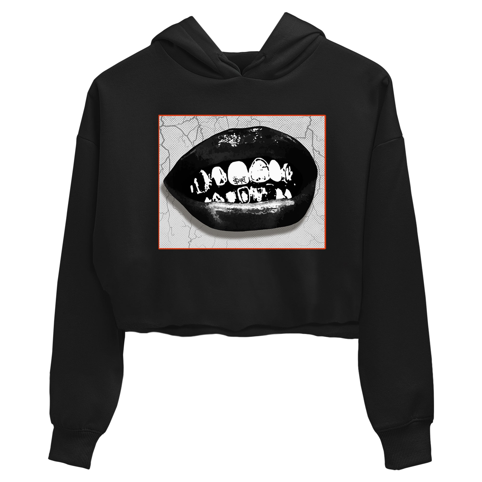Grillz Lips snkmatch Women's Top - Air Foamposite One Jin