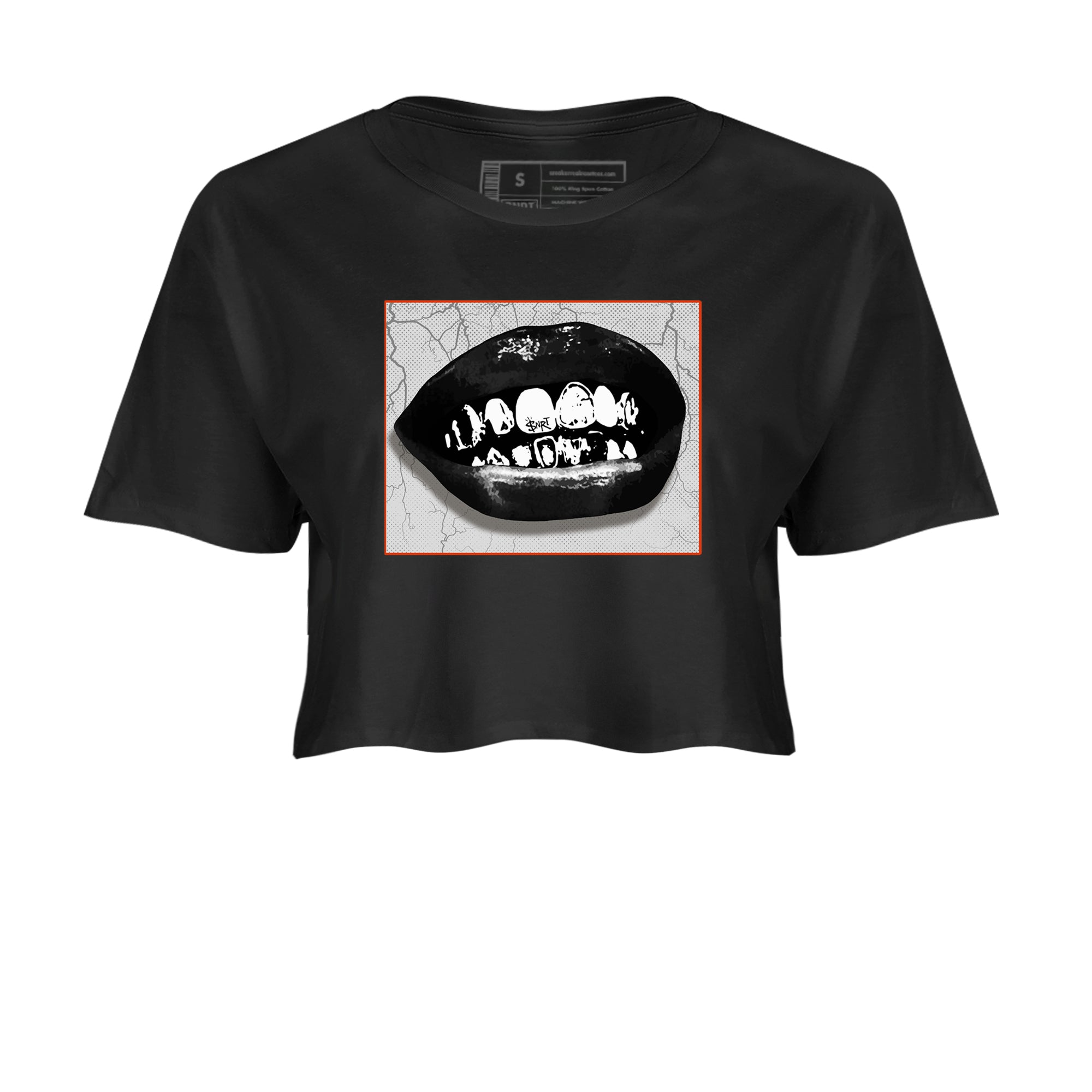 Grillz Lips snkmatch Women's Top - Air Foamposite One Jin