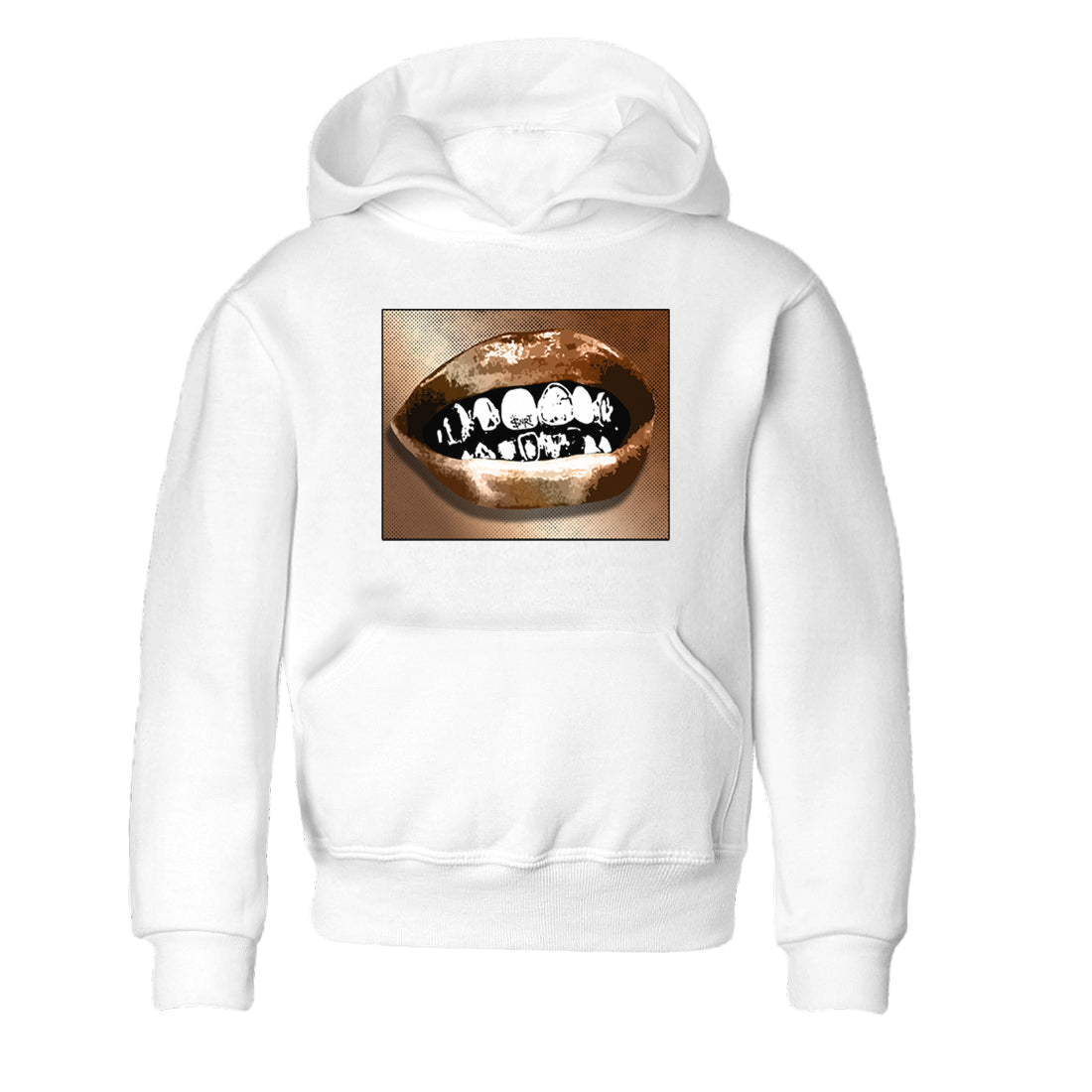 Grillz Lips snkmatch Tees Kids - Air Foamposite One Metallic Copper