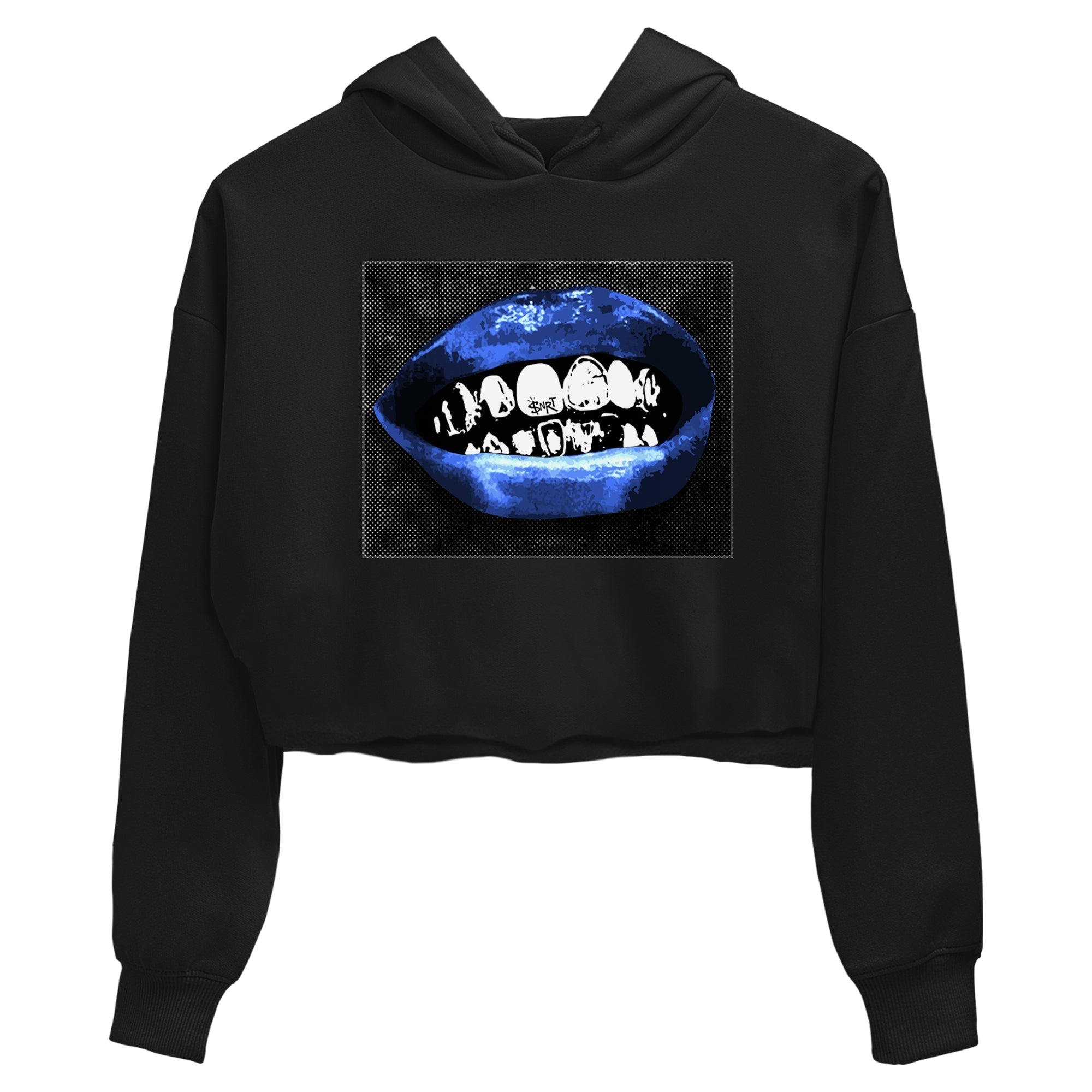 Grillz Lips snkmatch Women's Top - Air Foamposite One Royal