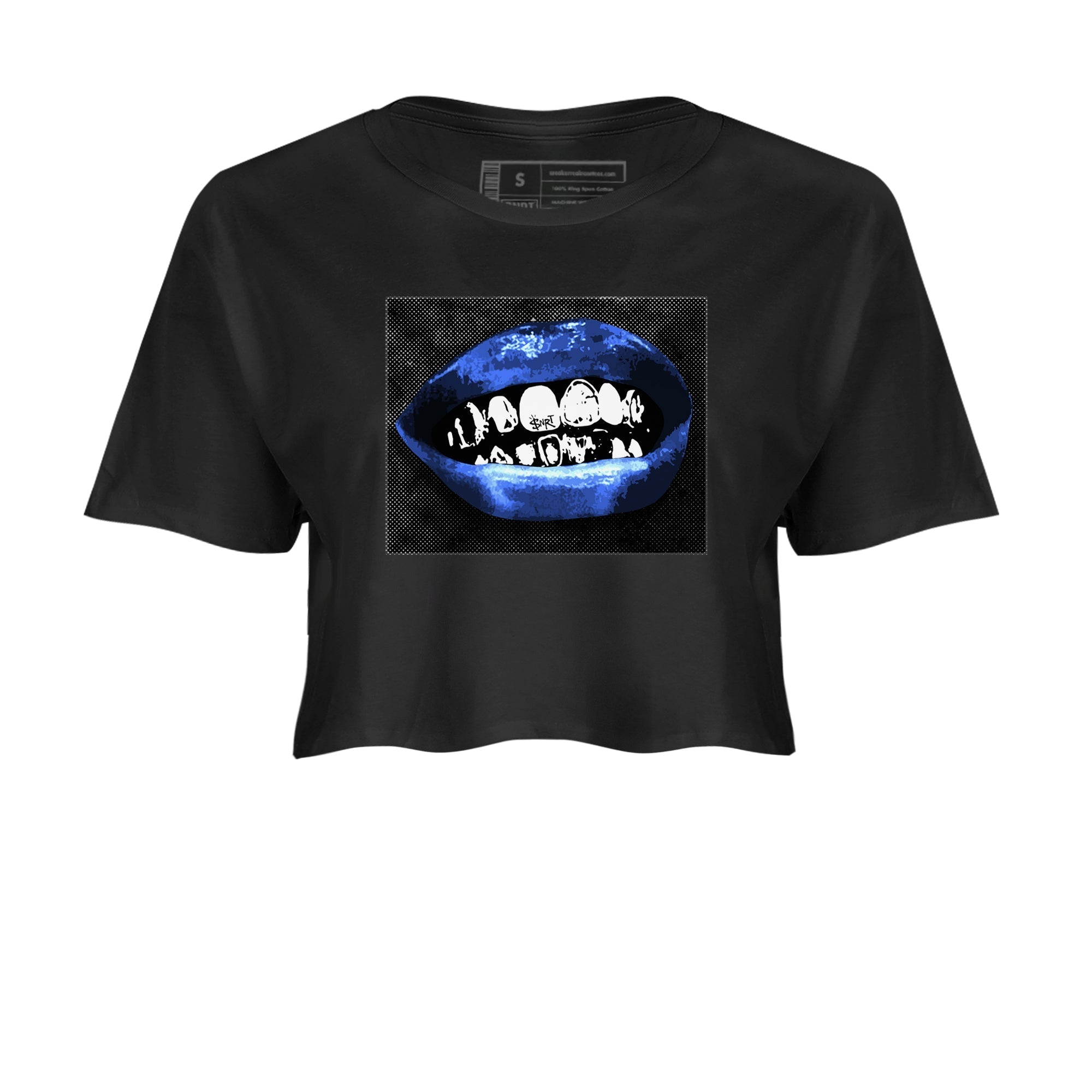 Grillz Lips snkmatch Women's Top - Air Foamposite One Royal