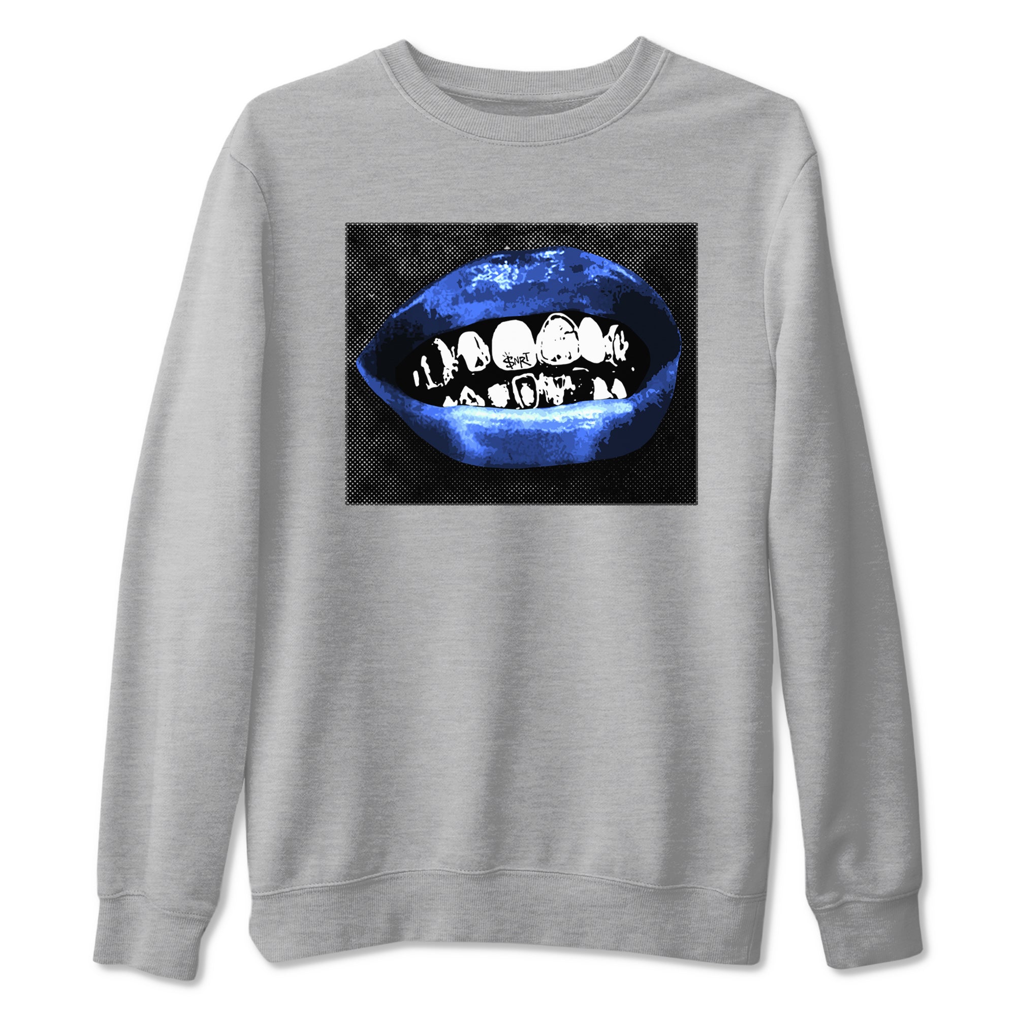 Grillz Lips snkmatch Tees - Air Foamposite One Royal