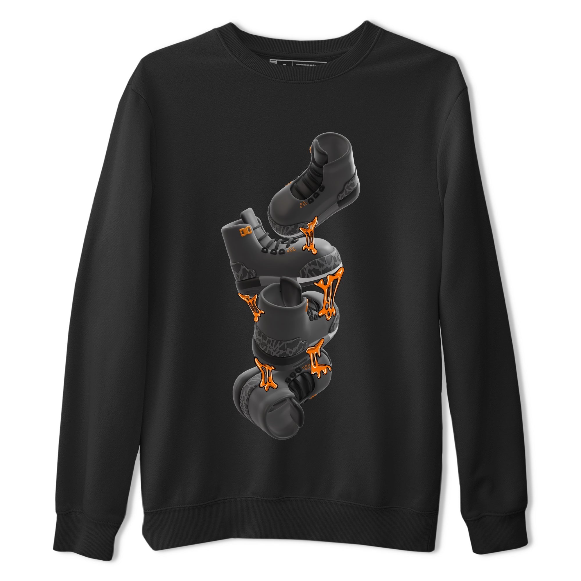 Gum Stuck On Shoes snkmatch Tee - Air Jordan 3 Fear