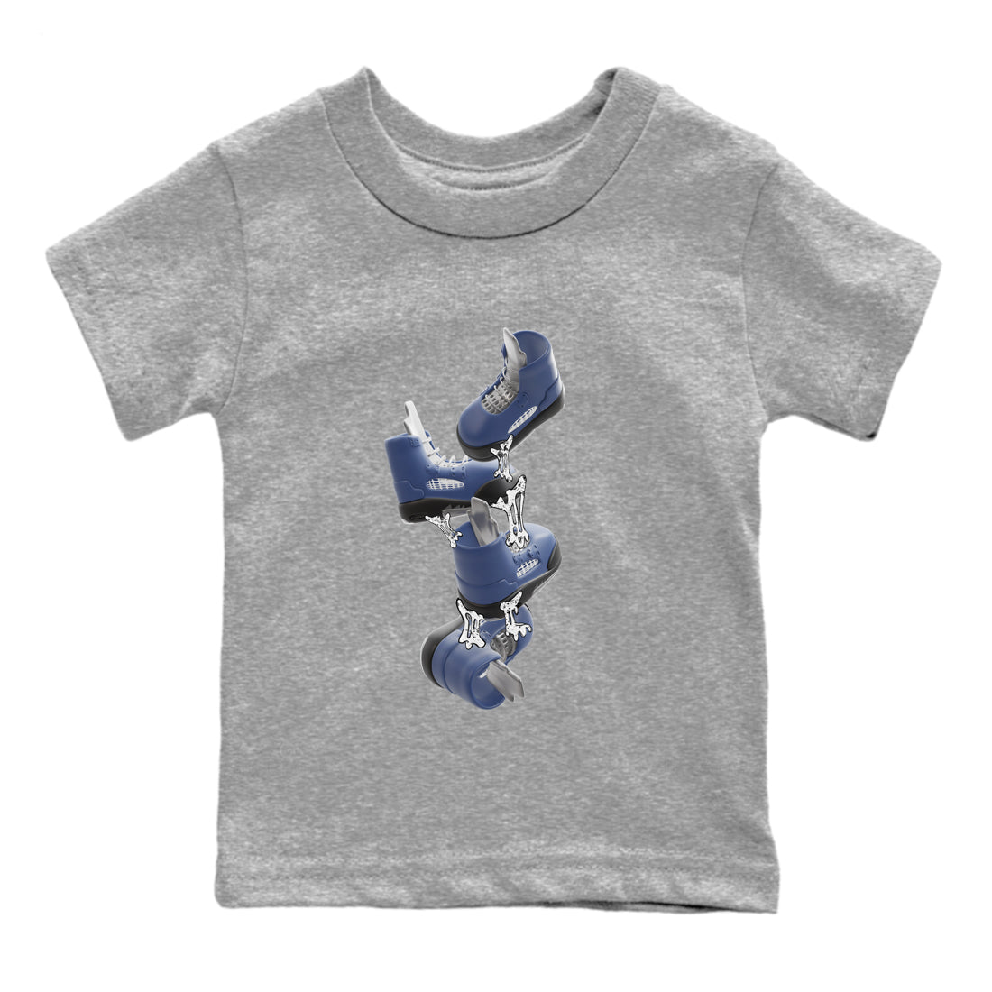 Gum Stuck On Shoes snkmatch Tee Kids - Air Jordan 5 Georgetown