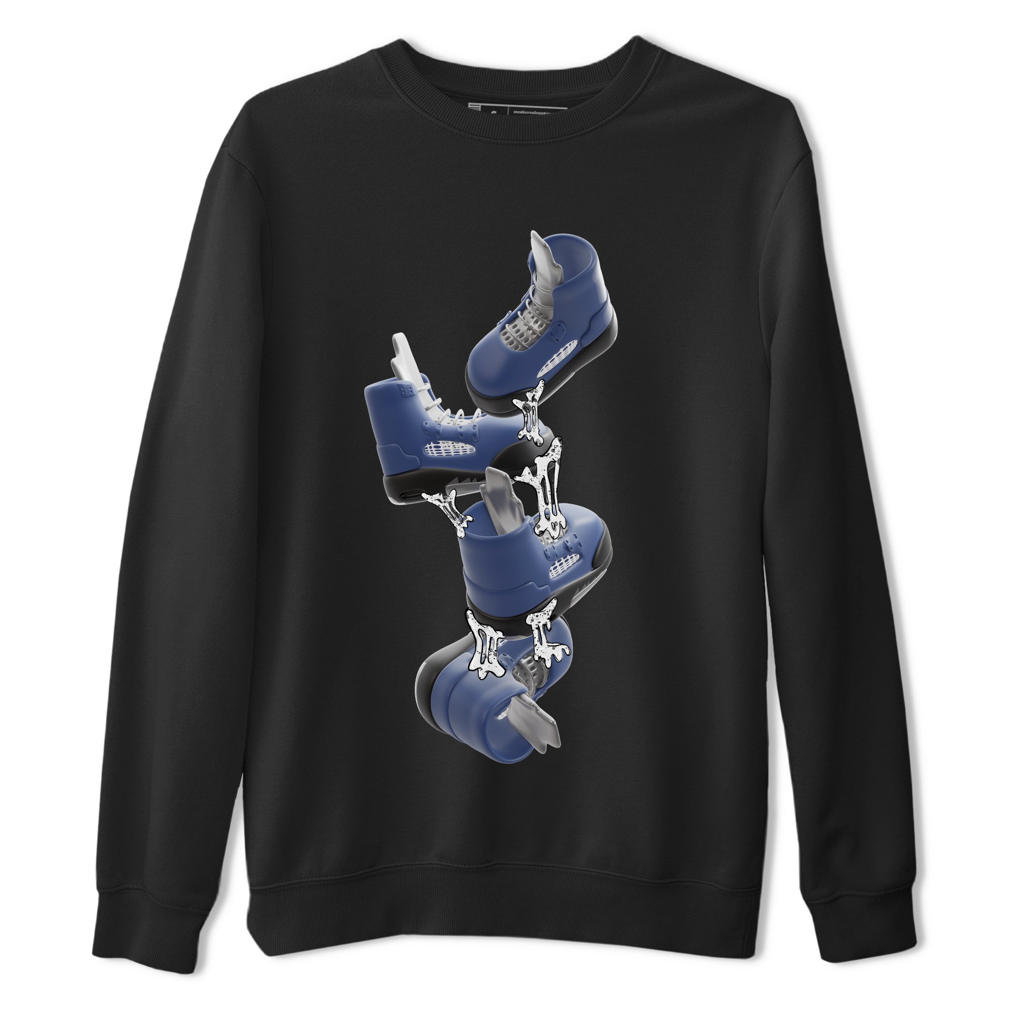 Gum Stuck On Shoes snkmatch Tee - Air Jordan 5 Georgetown