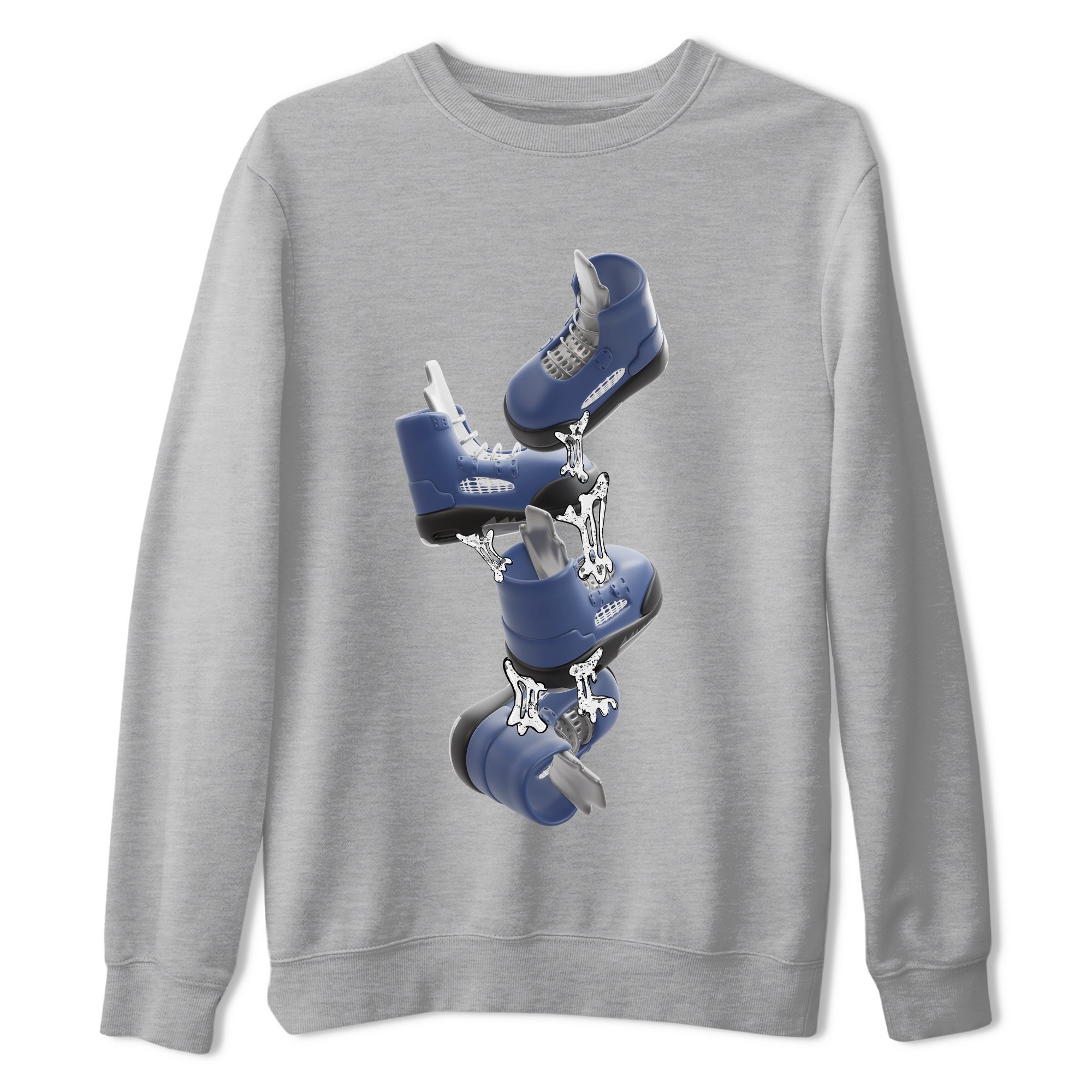 Gum Stuck On Shoes snkmatch Tee - Air Jordan 5 Georgetown