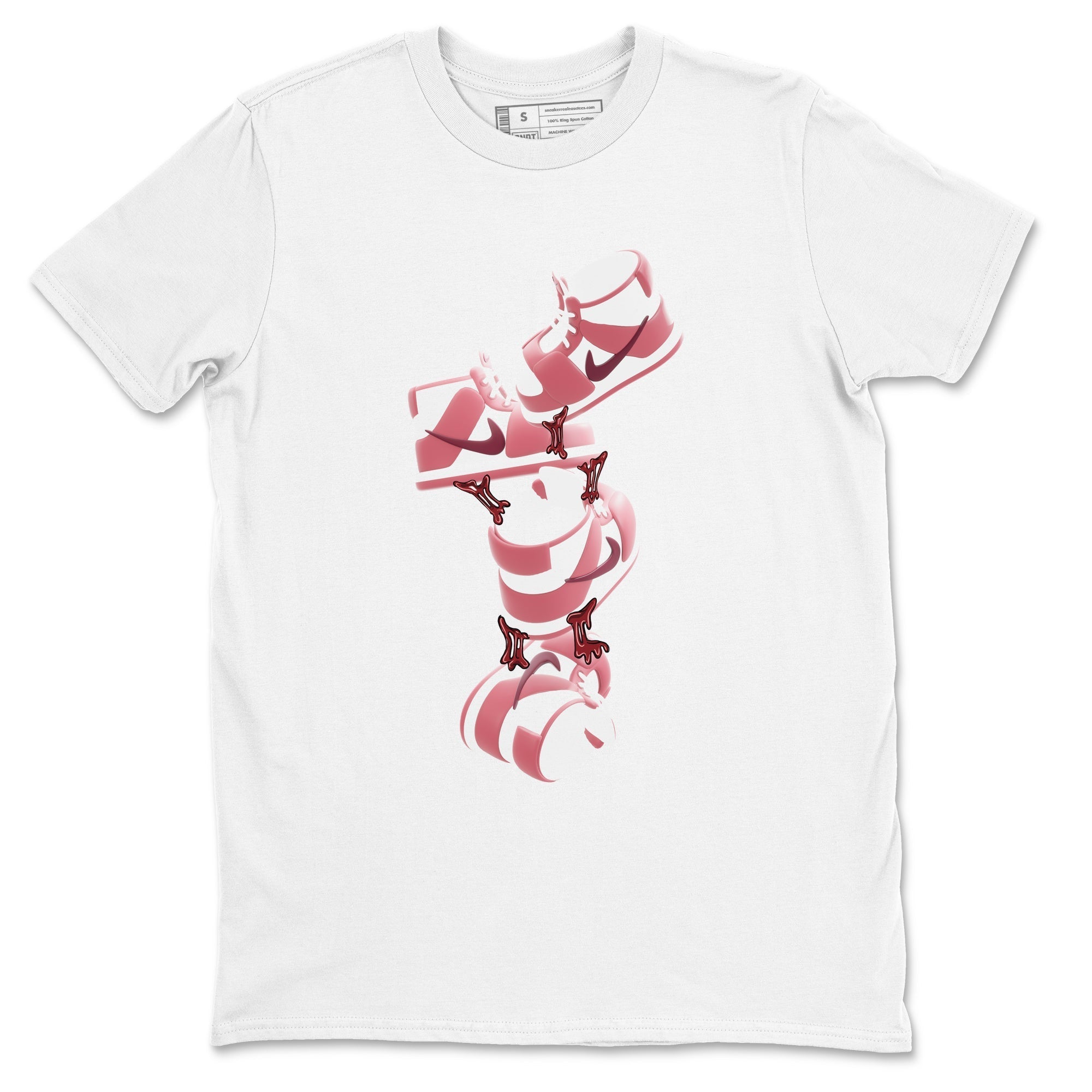 Gum Stuck On Shoes snkmatch Tee - Dunk Valentines Day 2024