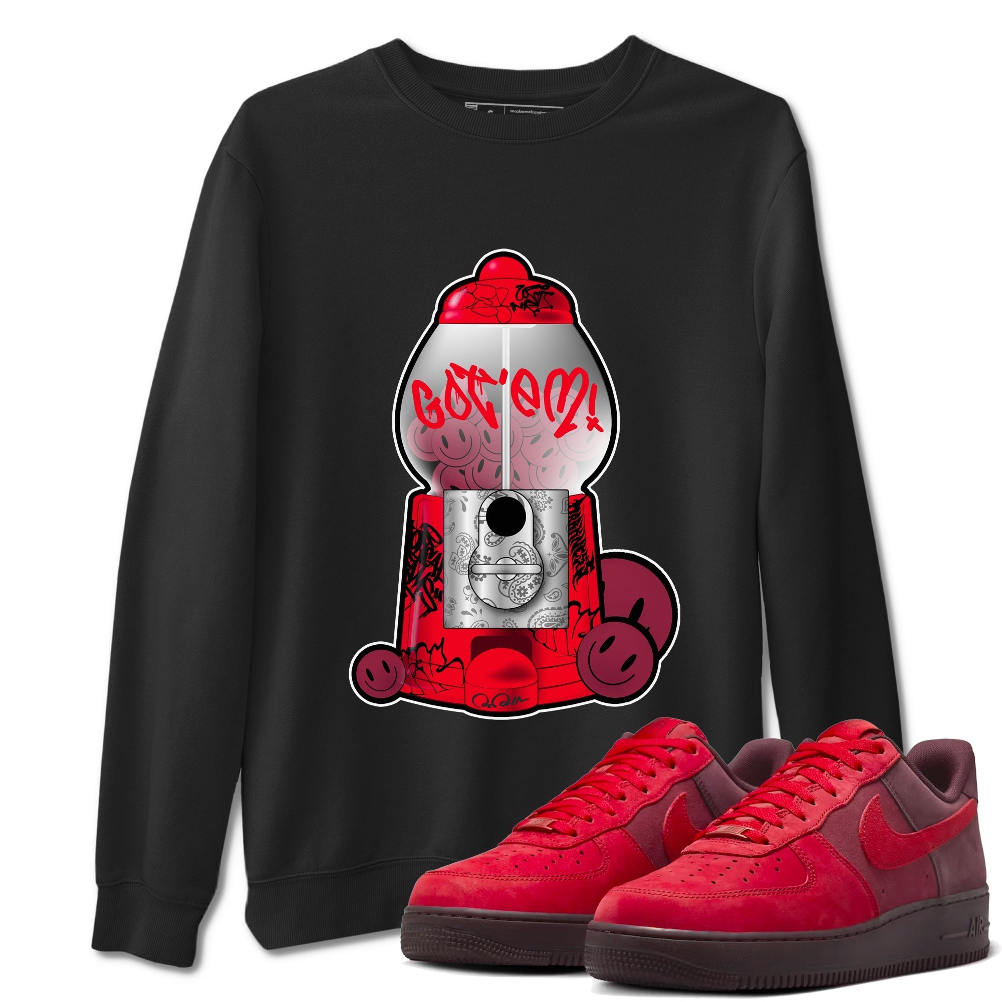 Gumball Machine snkmatch Tees - Air Force 1 Layers Of Love