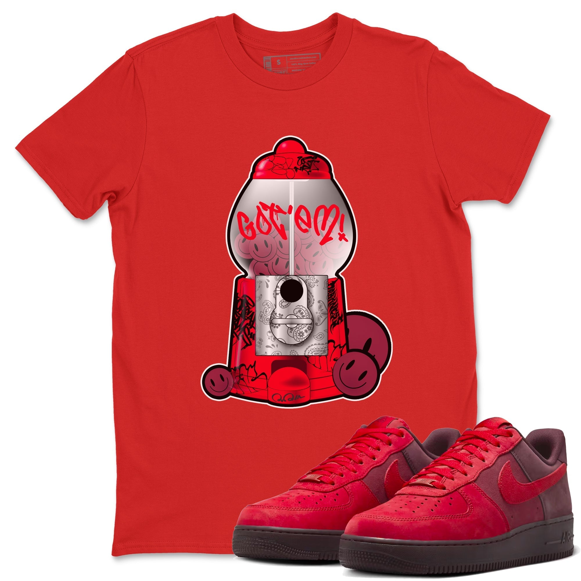 Gumball Machine snkmatch Tees - Air Force 1 Layers Of Love