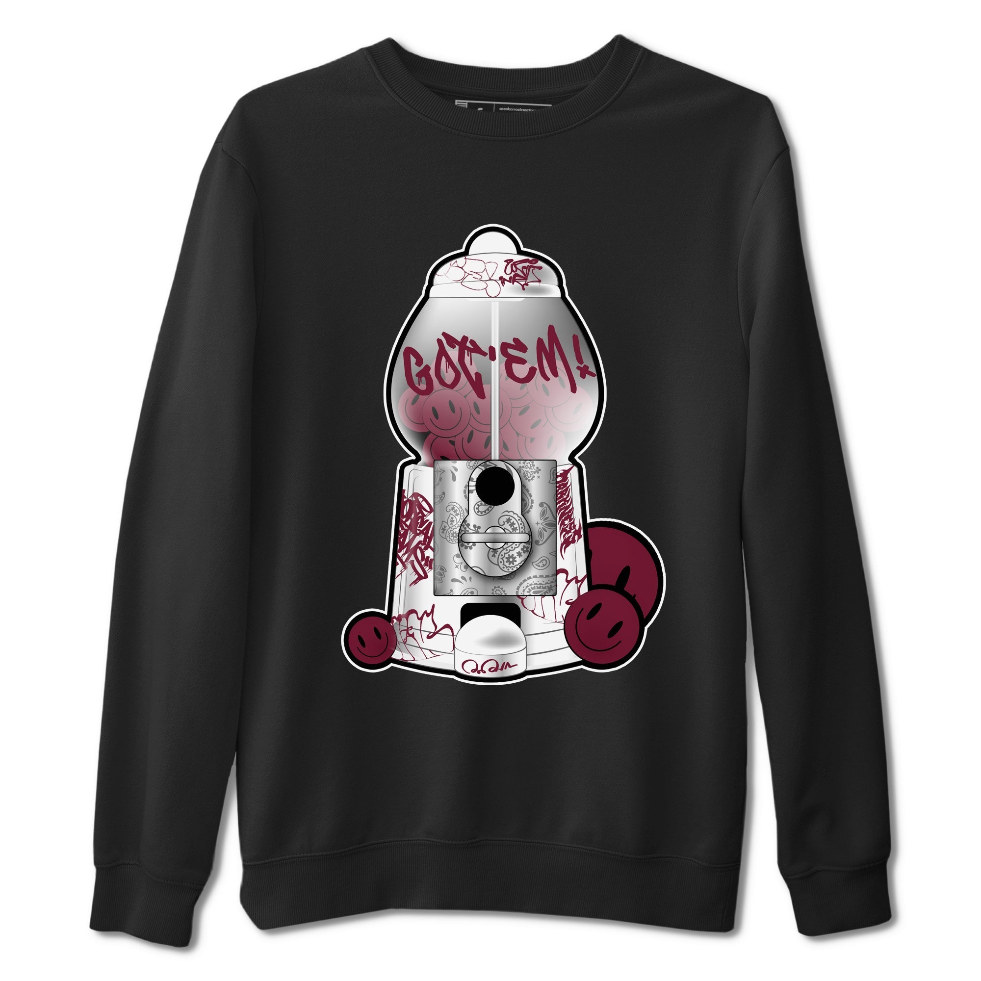 Gumball Machine snkmatch Tee - Air Jordan 1 Metallic Burgundy