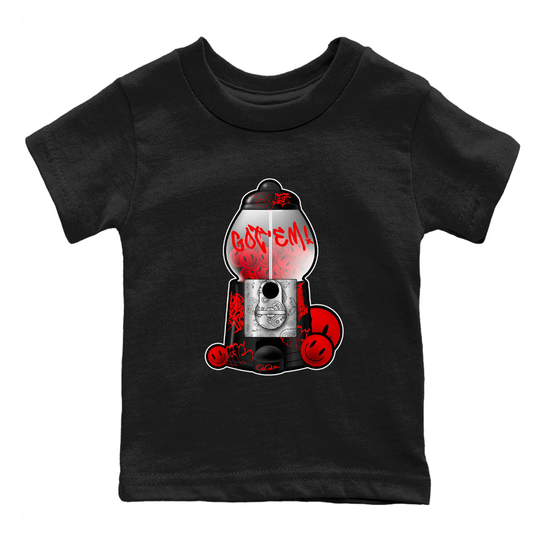 Gumball Machine snkmatch Tee Kids - Air Jordan 1 Satin Bred