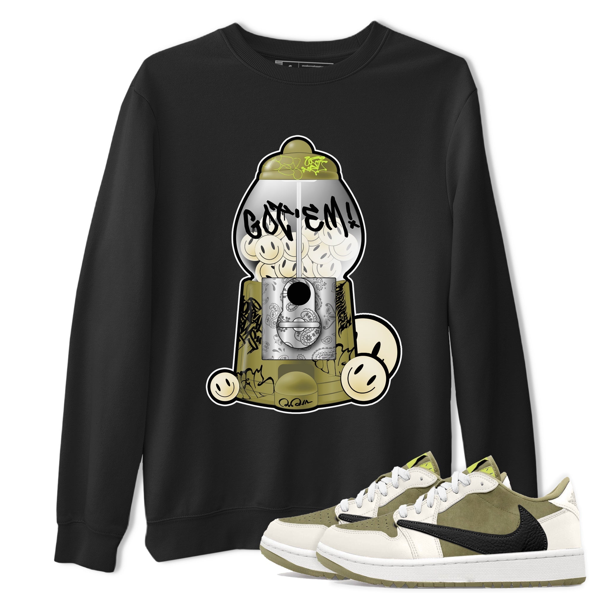 Gumball Machine snkmatch Tee - Air Jordan 1 Travis Scott Golf