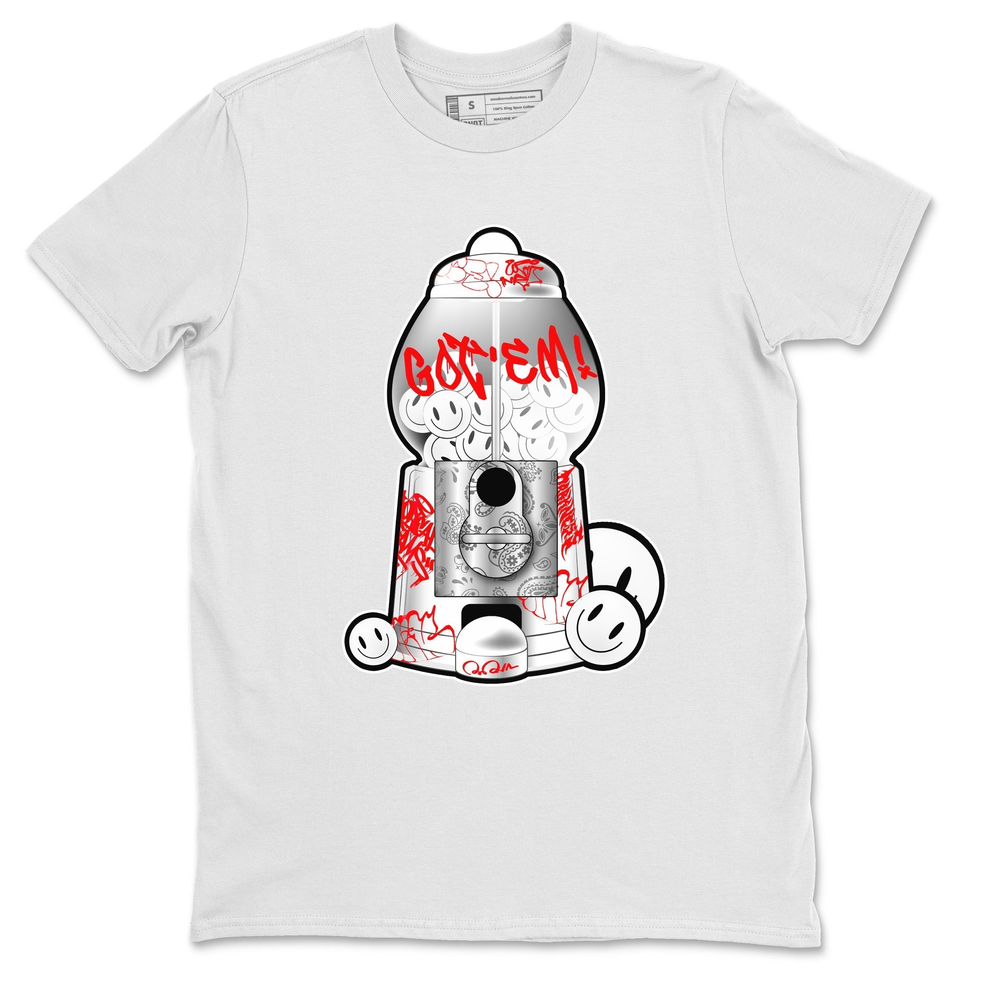 Gumball Machine snkmatch Tee - Air Jordan 1 University Red