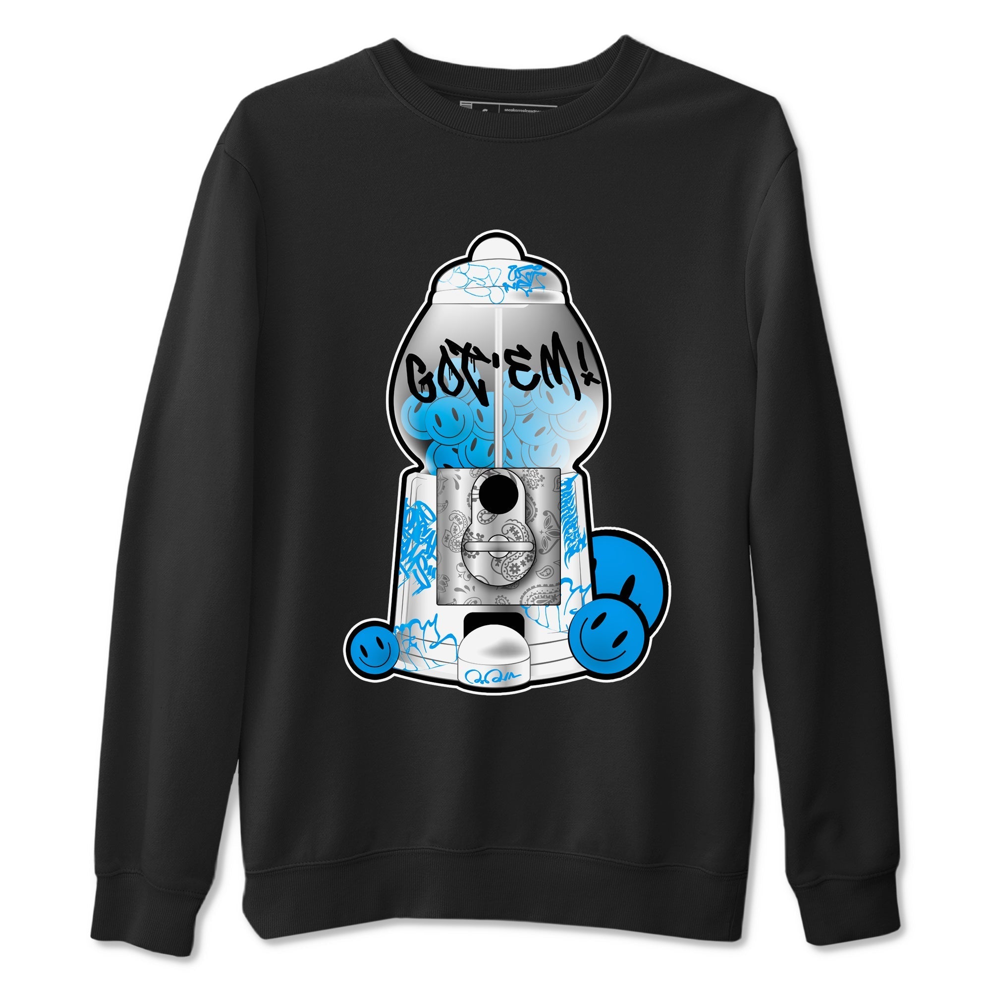 Gumball Machine snkmatch Tees - Air Jordan 4 Military Blue