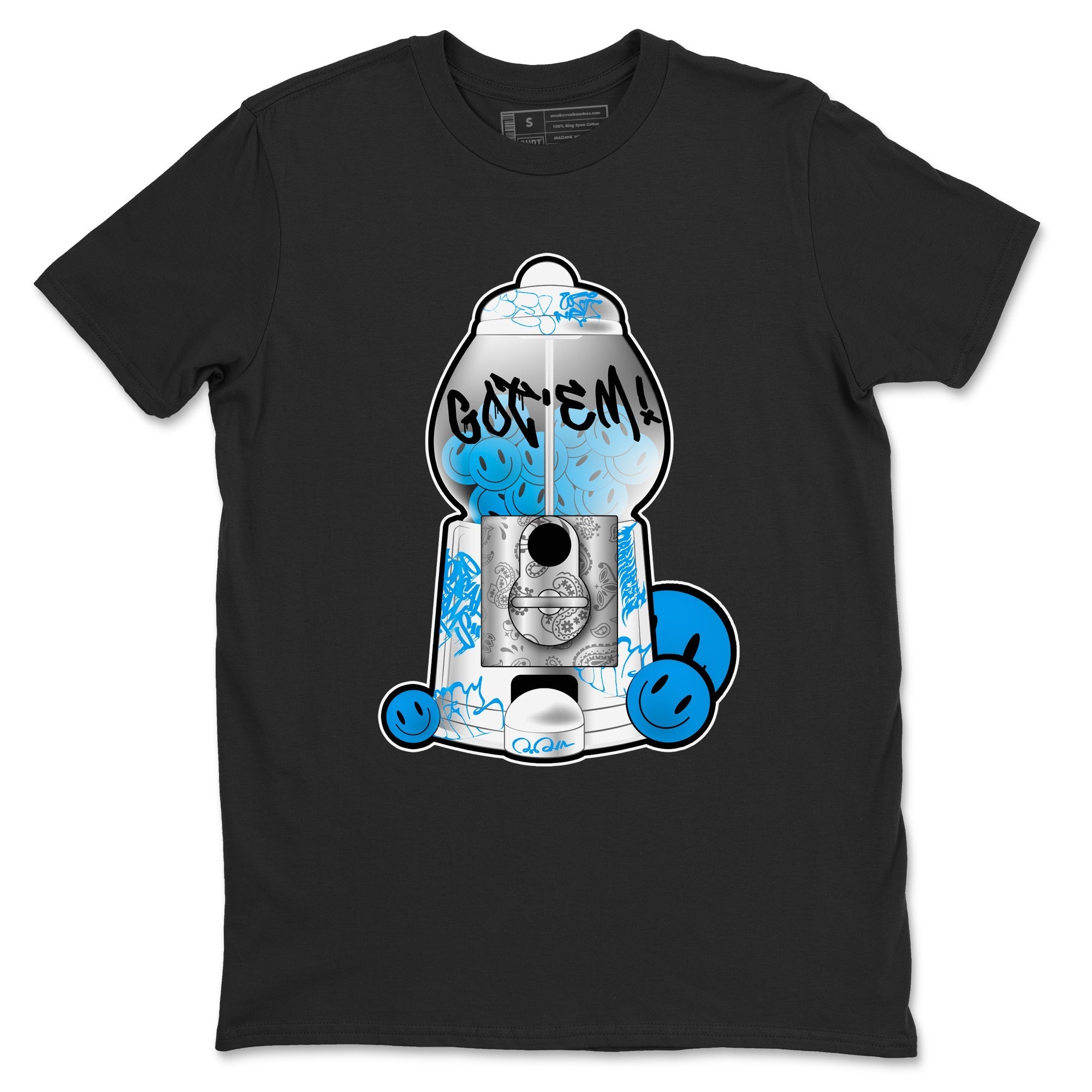 Gumball Machine snkmatch Tees - Air Jordan 4 Military Blue