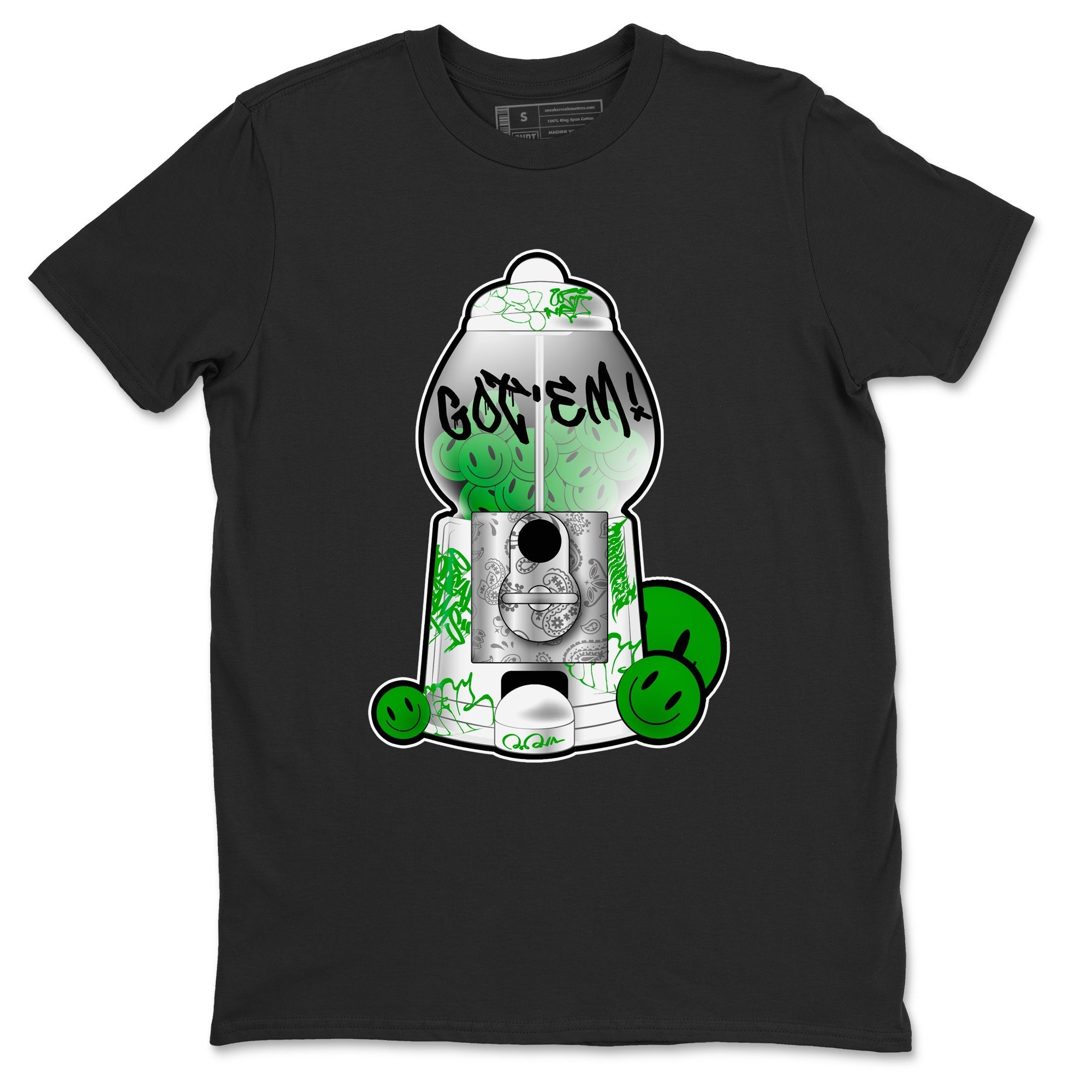 Gumball Machine snkmatch Tee - Air Jordan 5 Lucky Green