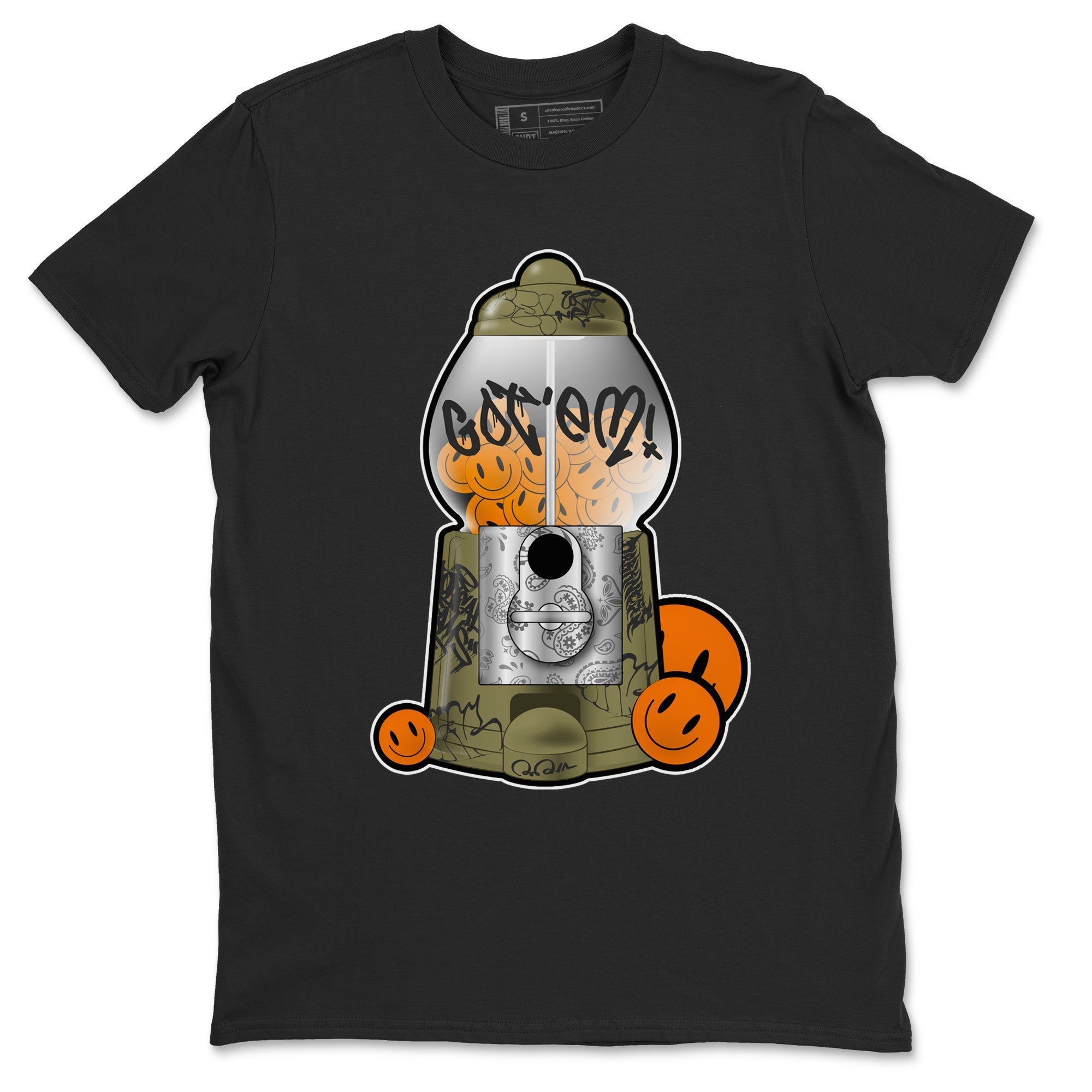 Gumball Machine snkmatch Tees - Air Jordan 5 Olive