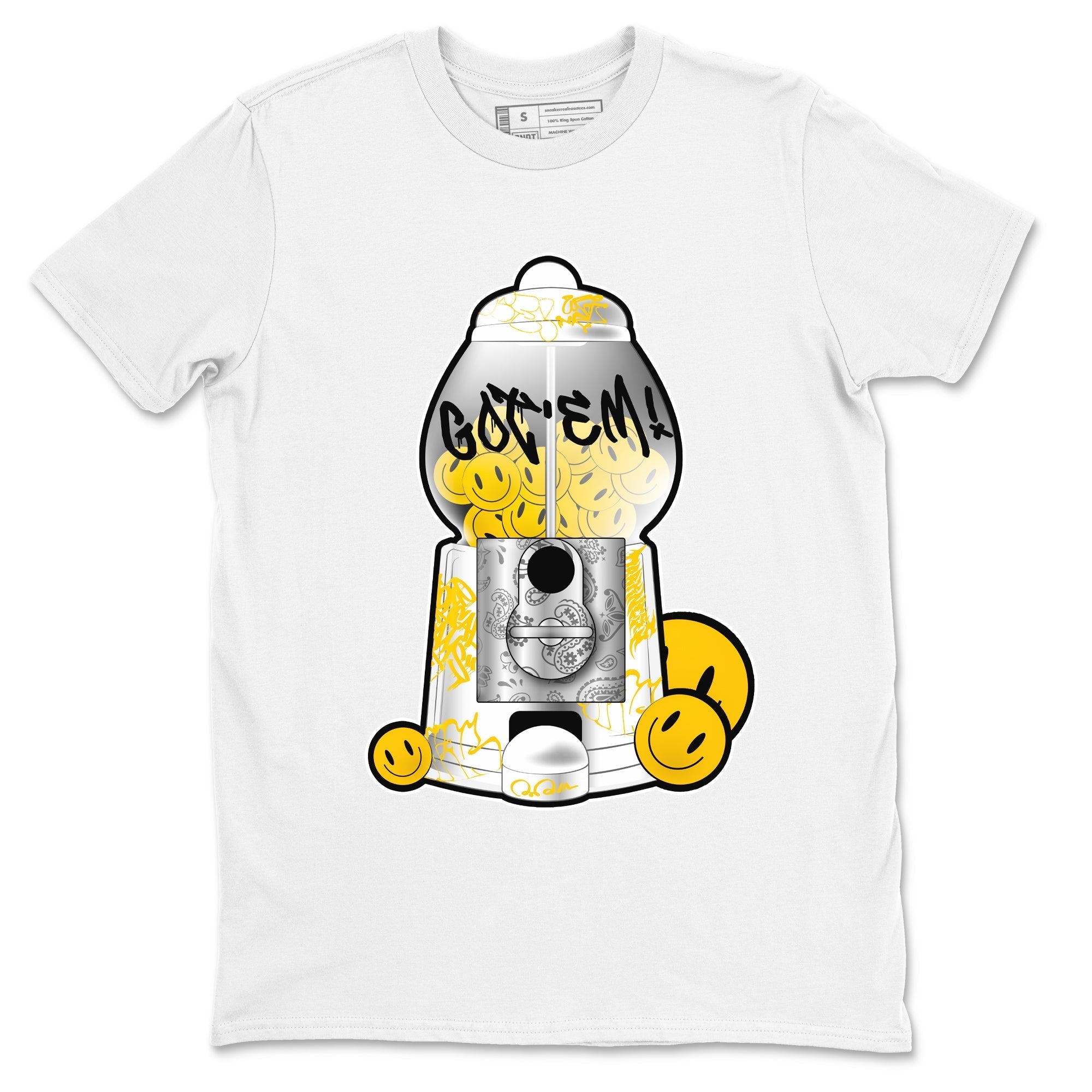 Gumball Machine snkmatch Tee - Air Jordan 6 Yellow Ochre