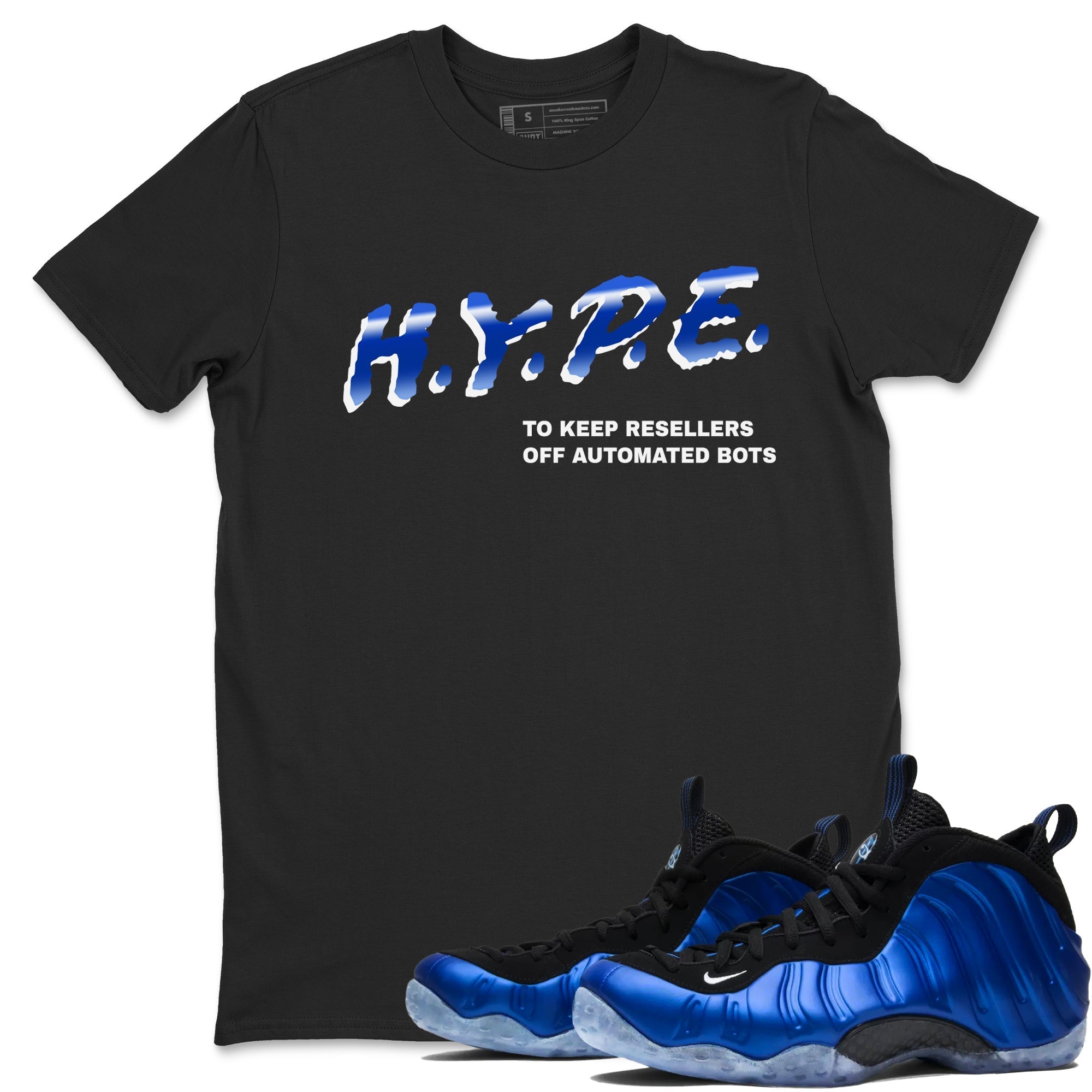 H.Y.P.E snkmatch Tees - Air Foamposite One Royal