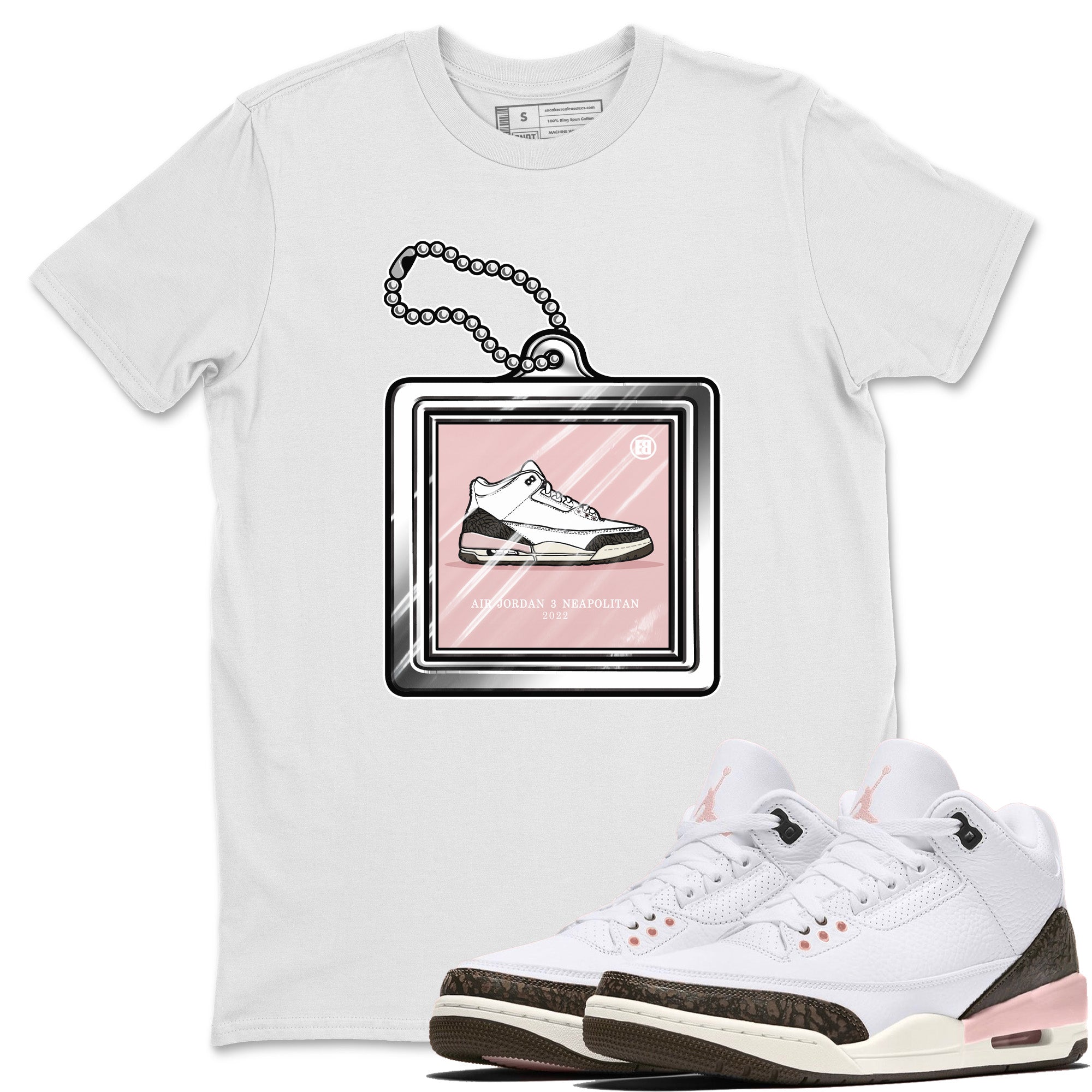 Hang Tag Unisex Tops - Air Jordan 3 Atmosphere
