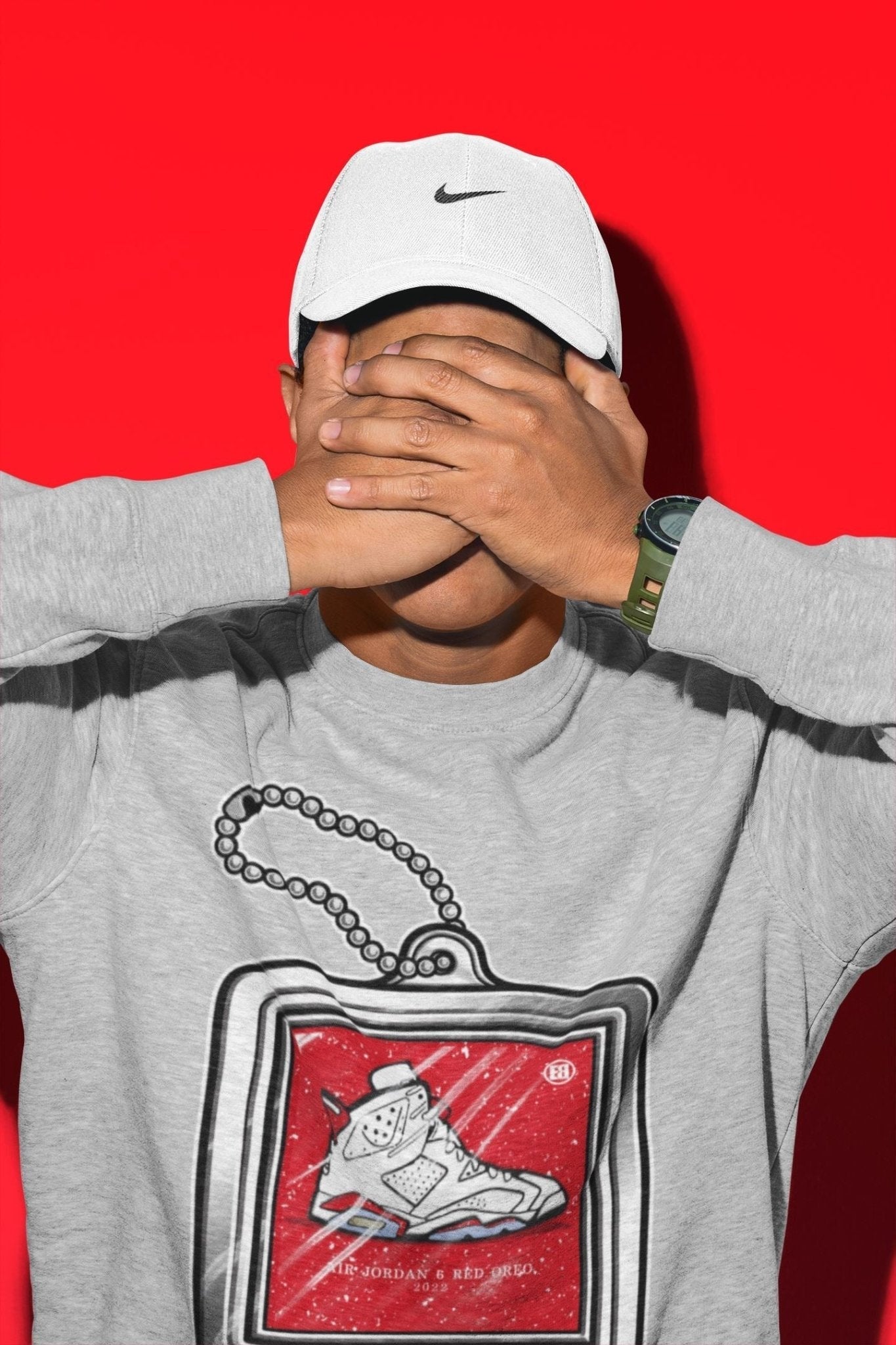 Hang Tag Unisex Tops - Air Jordan 6 Red Velvet Cookies