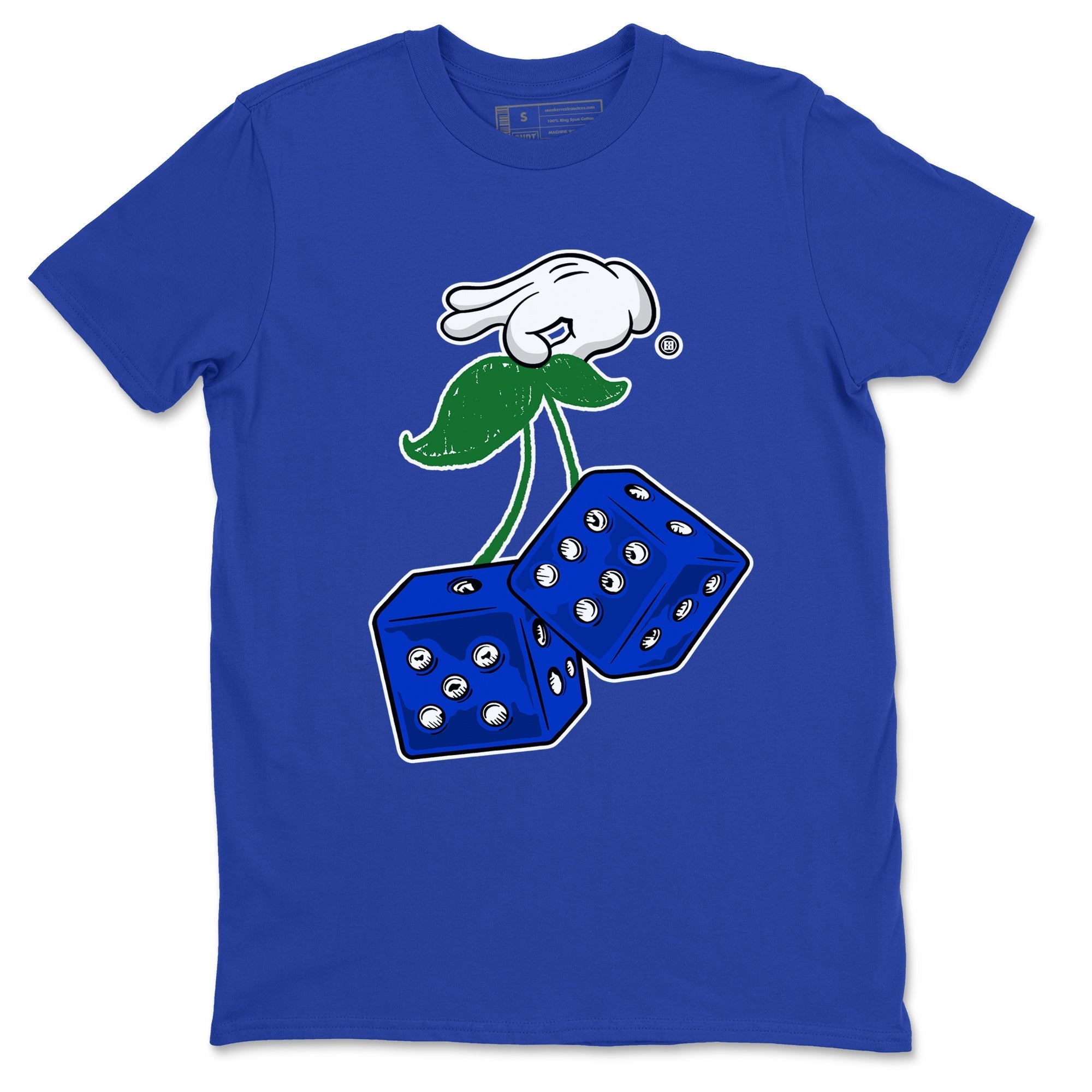 Hanging Dice snkmatch Tees - Air Jordan 12 Blueberry