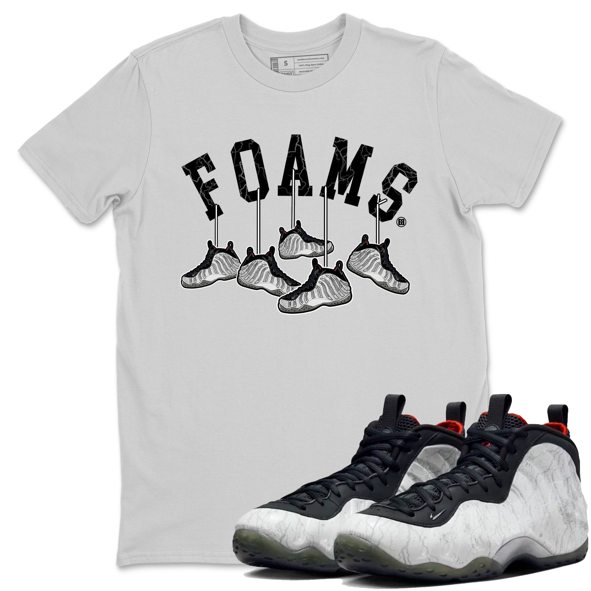 Hanging snkmatchs snkmatch Tees - Air Foamposite One Jin