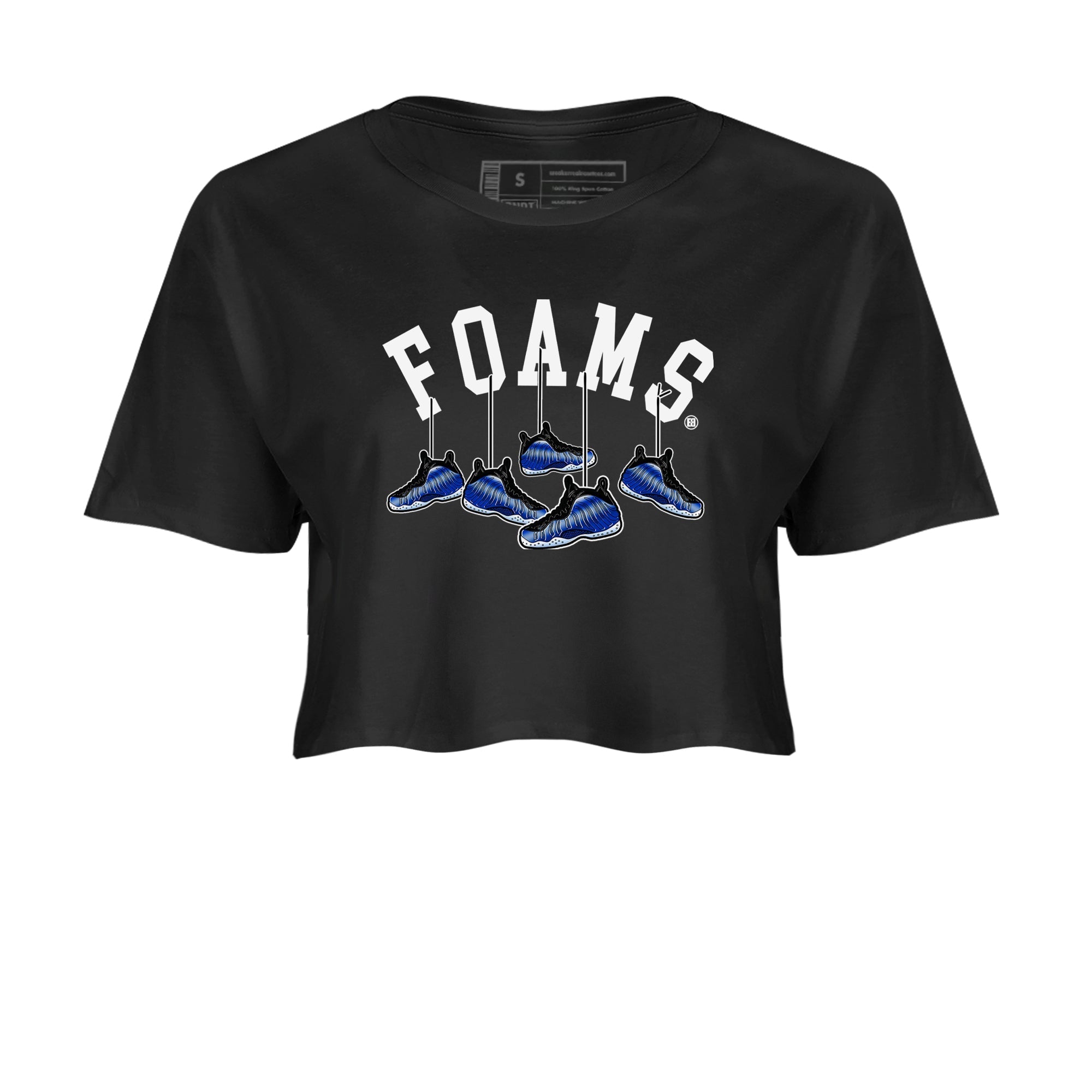 Hanging snkmatchs snkmatch Women's Top - Air Foamposite One Royal