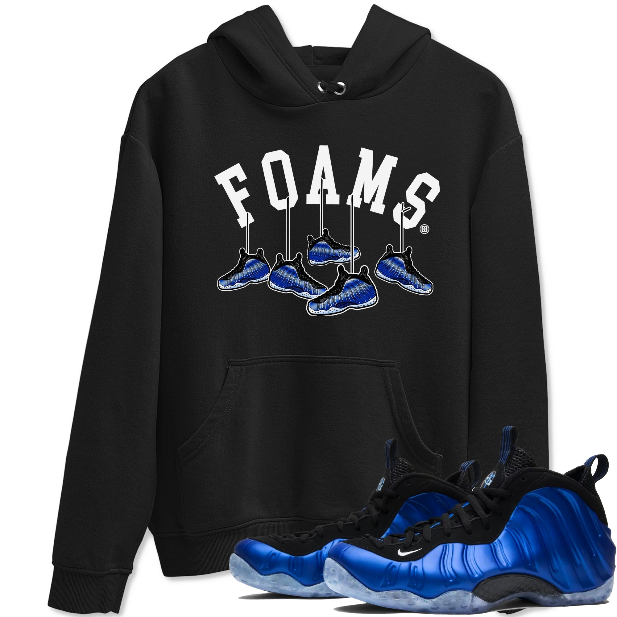 Hanging snkmatchs snkmatch Tees - Air Foamposite One Royal