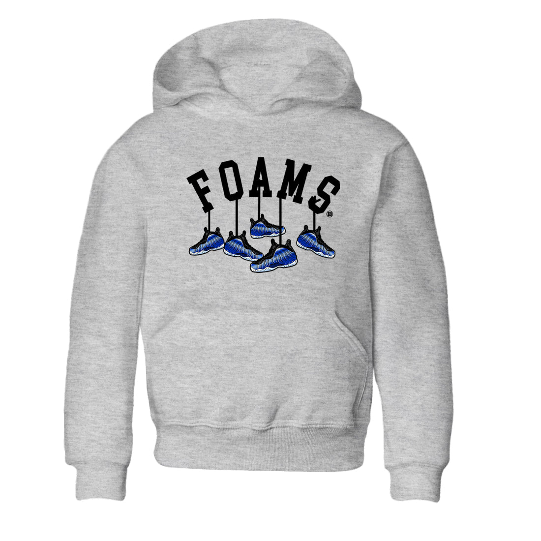 Hanging snkmatchs snkmatch Tees Kids - Air Foamposite One Royal