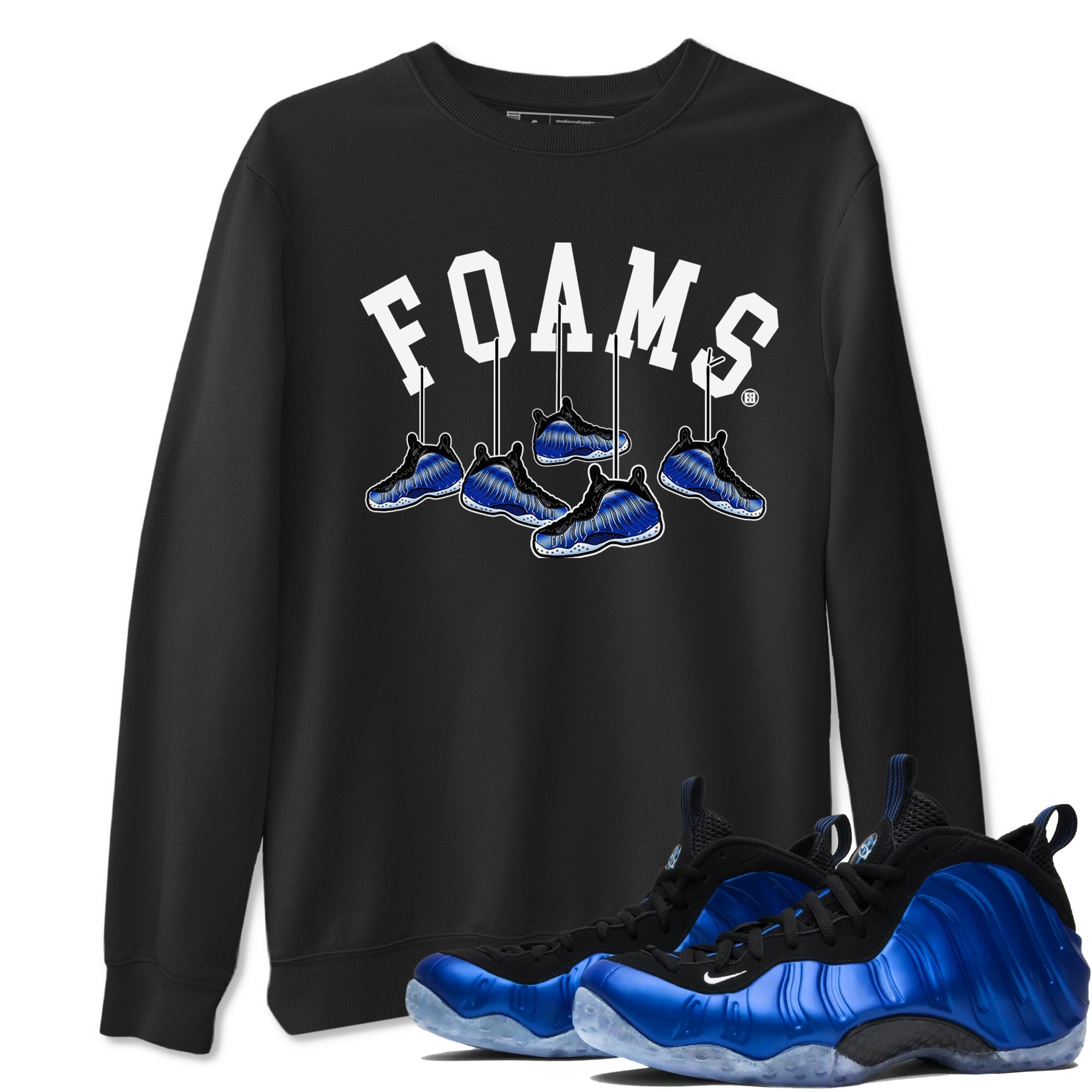 Hanging snkmatchs snkmatch Tees - Air Foamposite One Royal