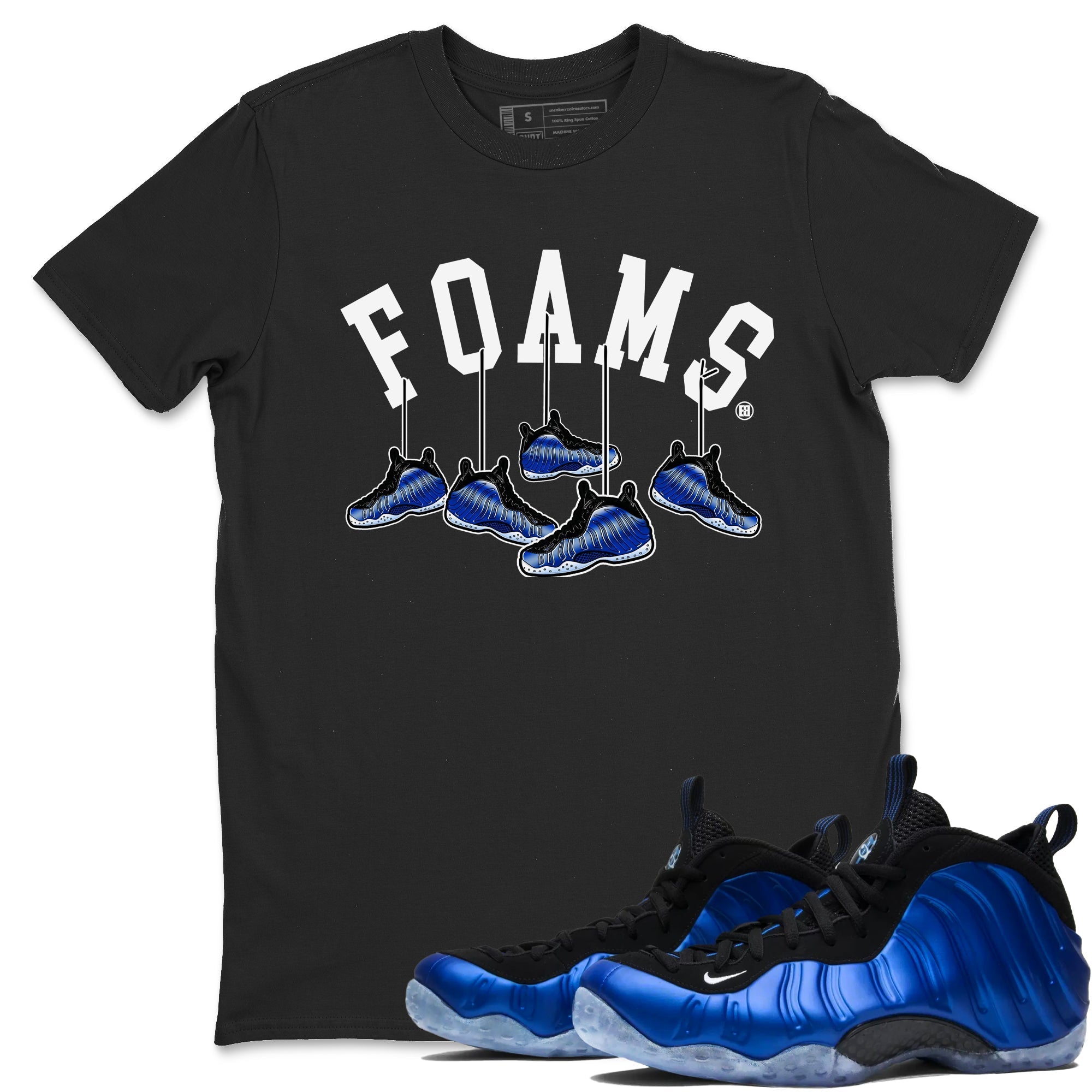 Hanging snkmatchs snkmatch Tees - Air Foamposite One Royal