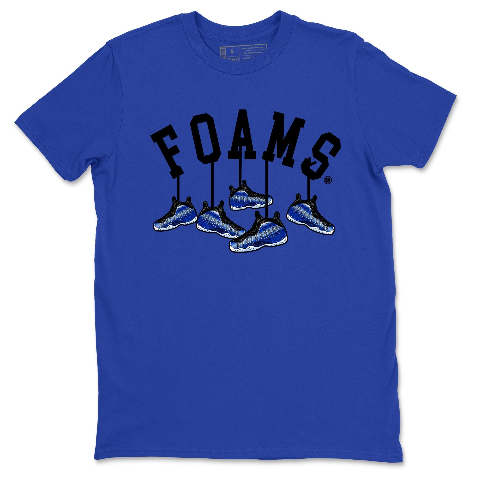 Hanging snkmatchs snkmatch Tees - Air Foamposite One Royal