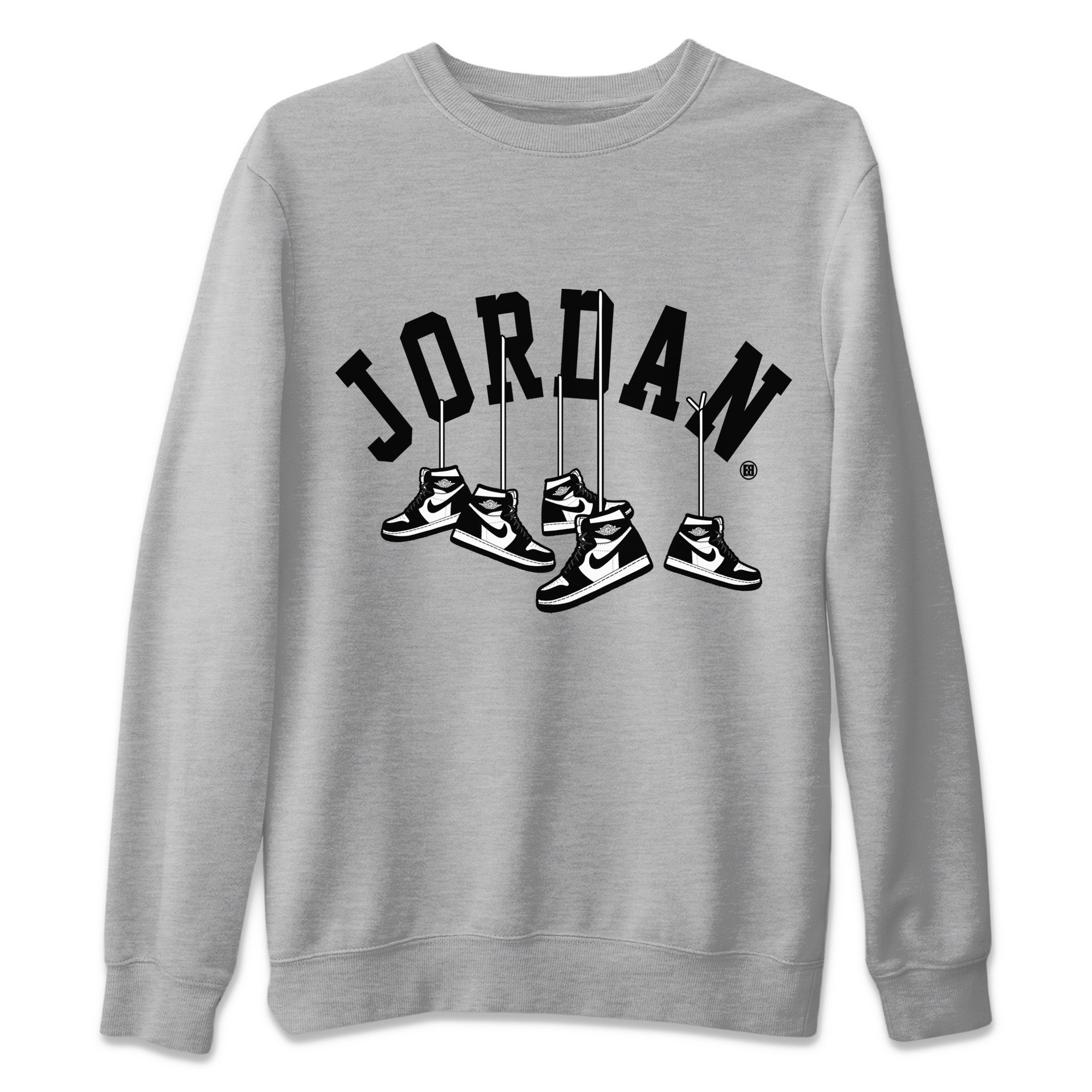 Hanging snkmatchs Unisex Tops - Air Jordan 1 Black White