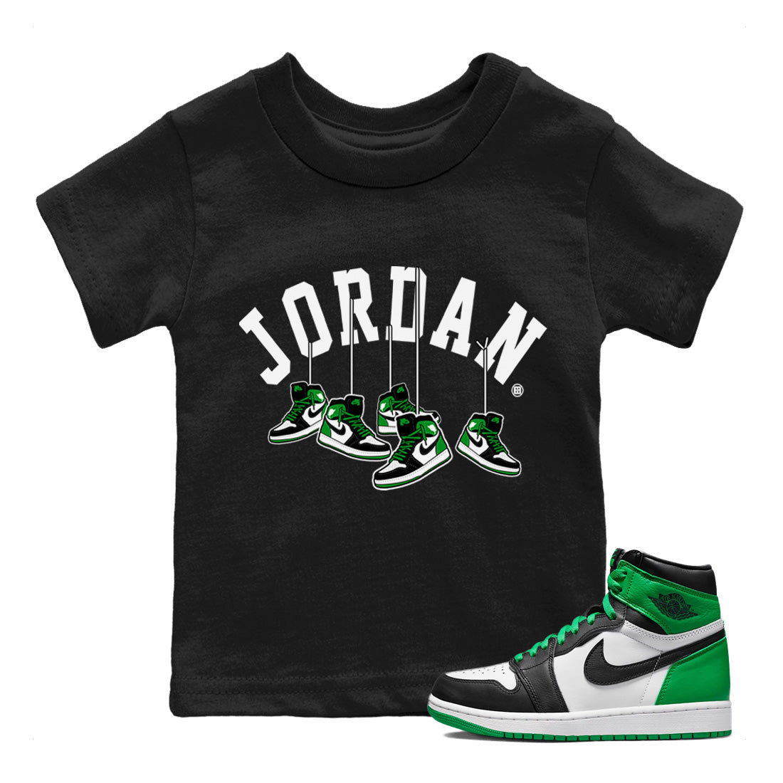 Hanging snkmatchs Kids Tops - Air Jordan 1 Celtics